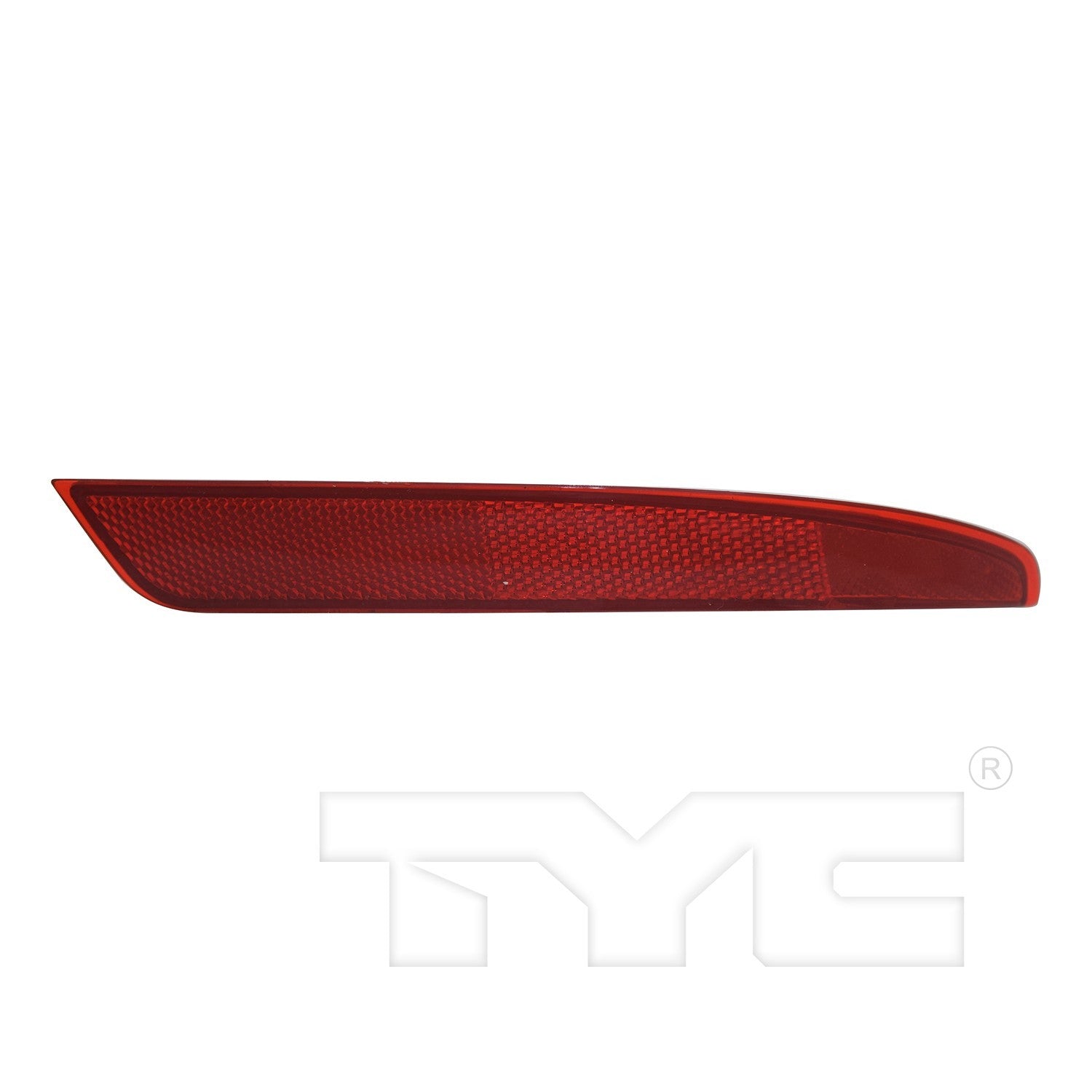 Front View of Rear Right Reflector Assembly TYC 17-5763-00