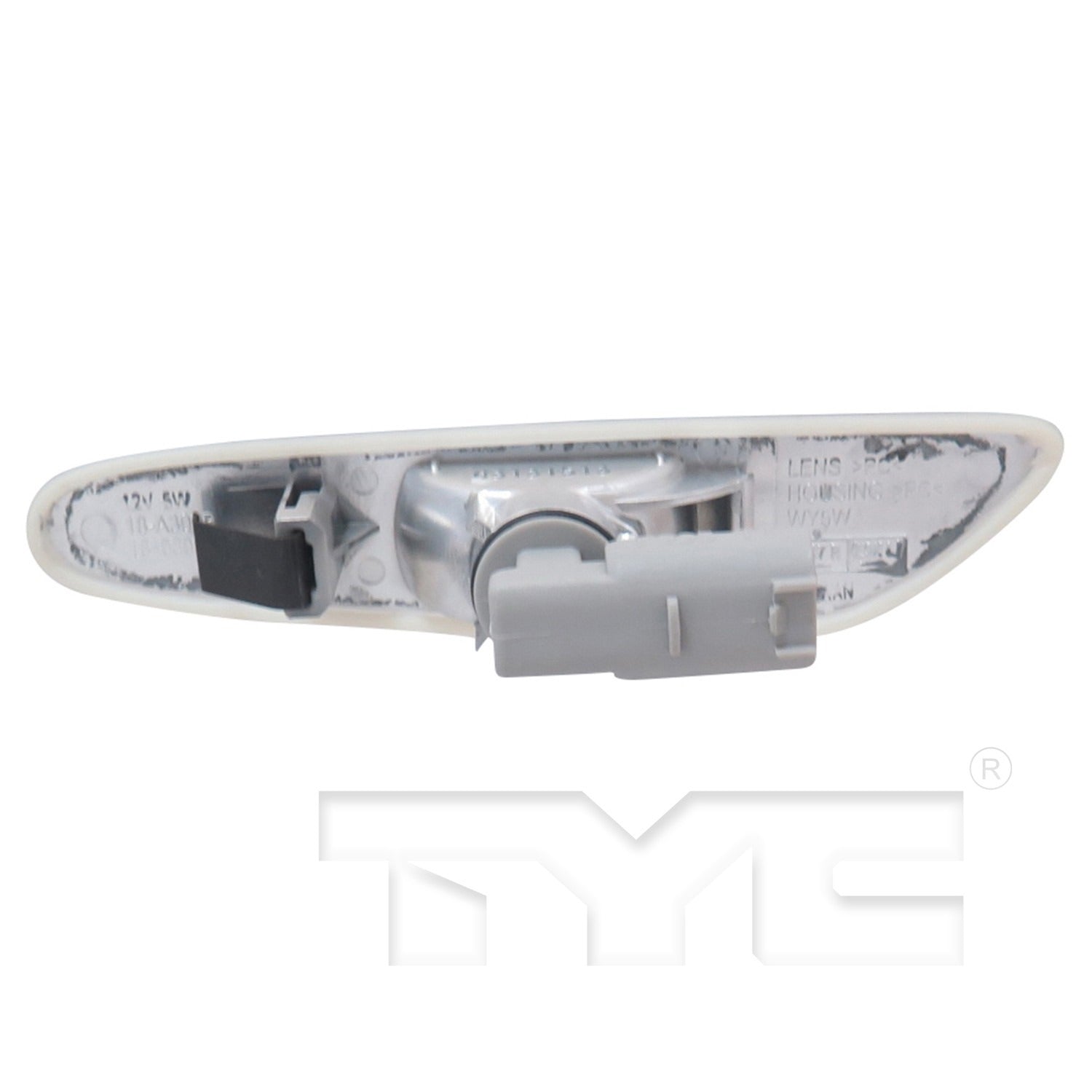 Back View of Left Side Repeater Light Assembly TYC 18-0399-00