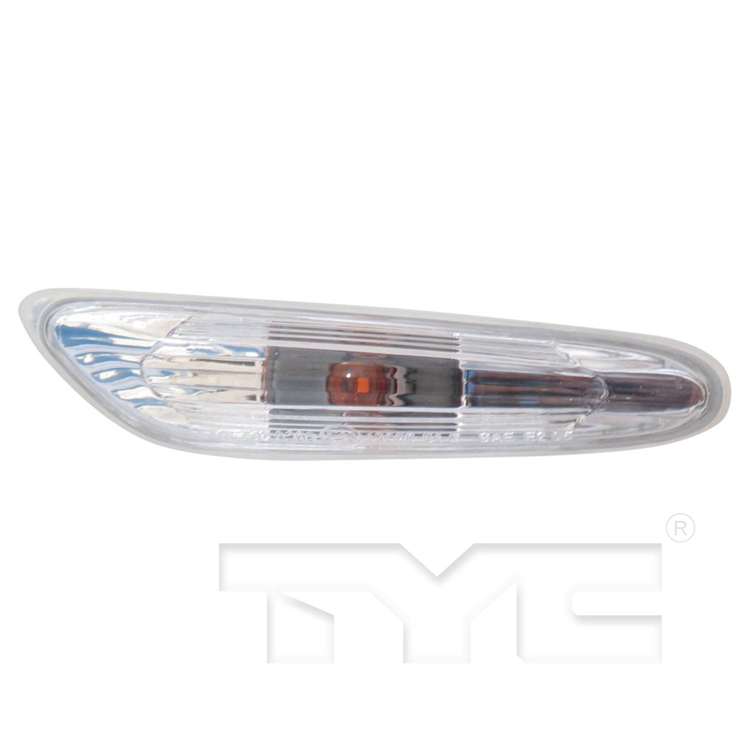 Front View of Left Side Repeater Light Assembly TYC 18-0399-00