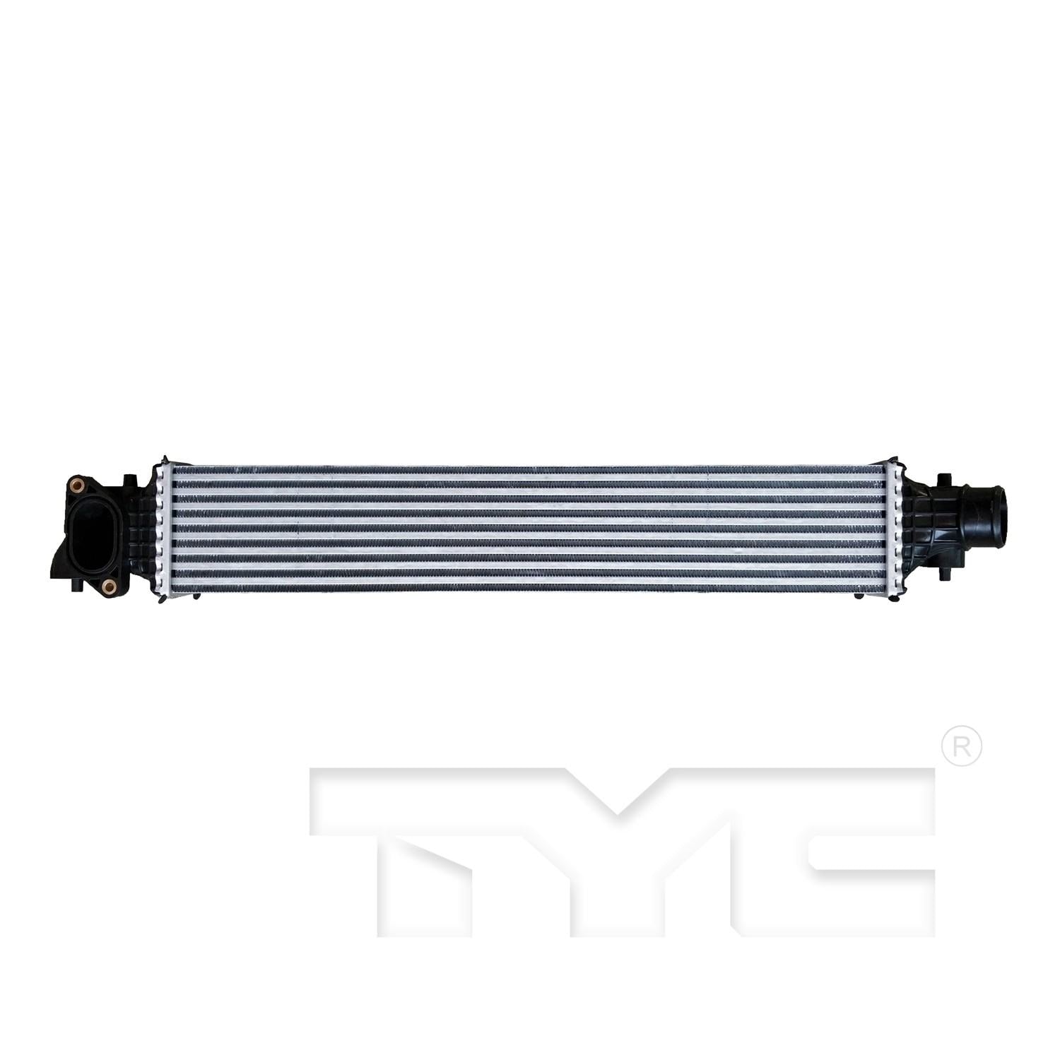 Front View of Intercooler TYC 18108