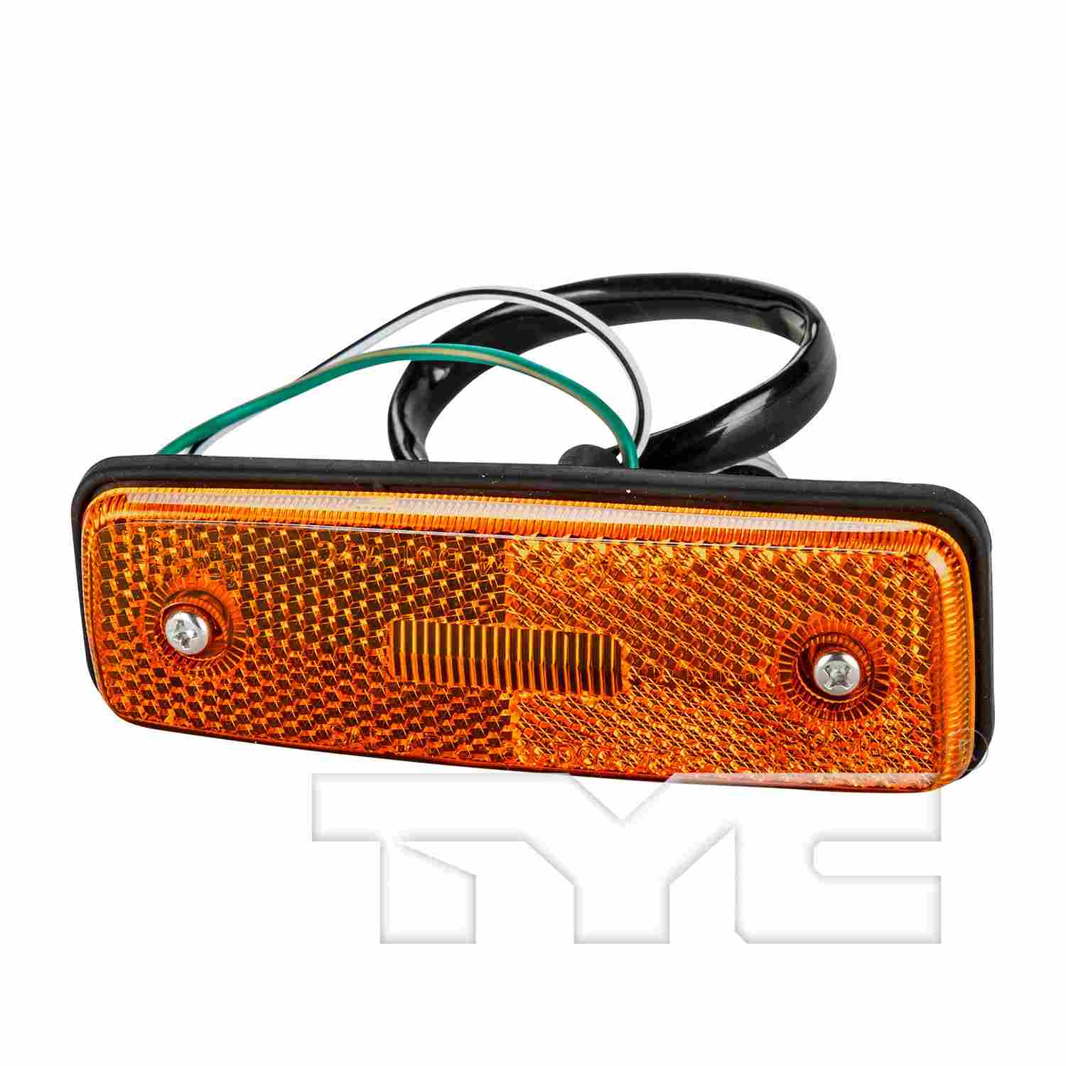 Front View of Front Right Side Marker Light Assembly TYC 18-1153-00