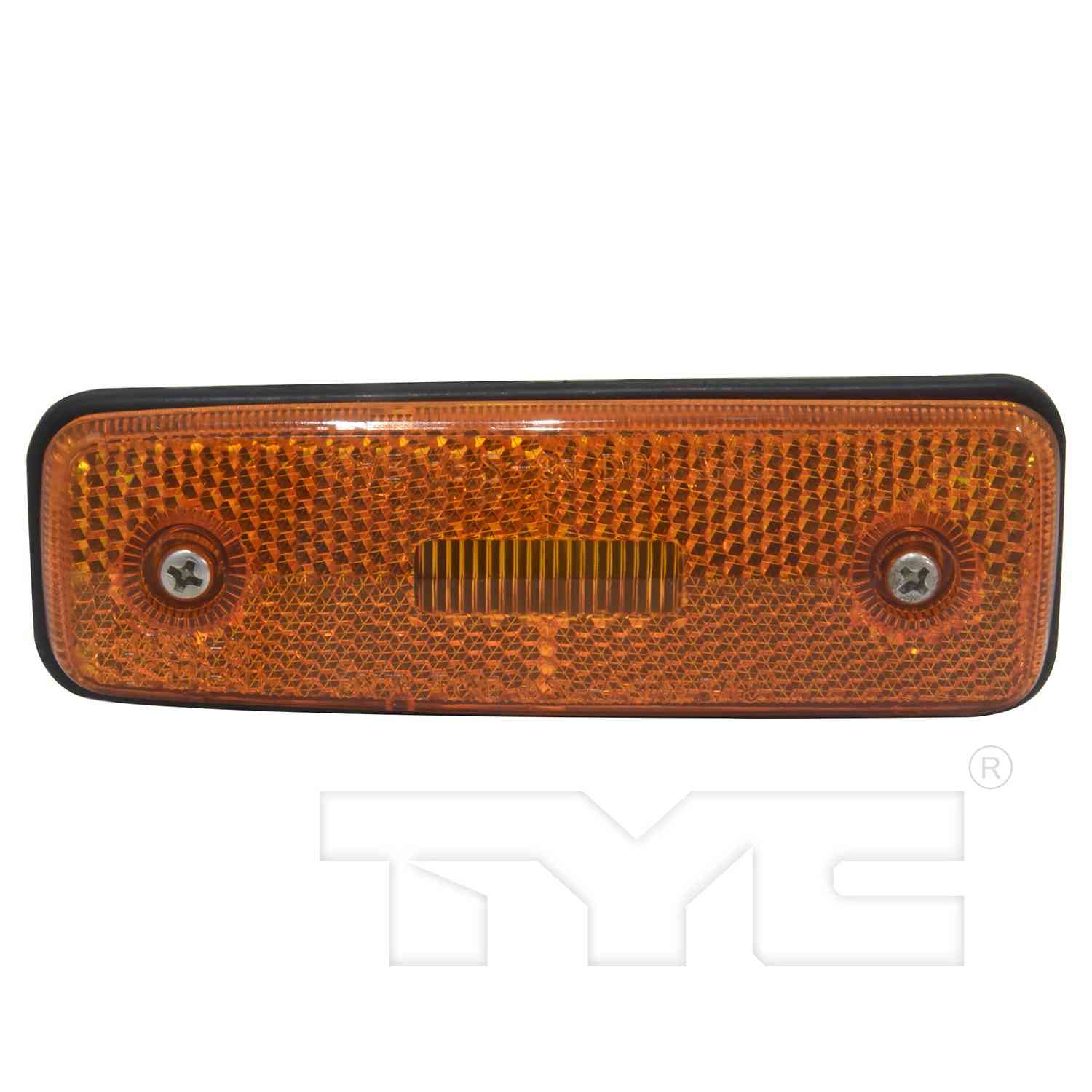 Front View of Front Left Side Marker Light Assembly TYC 18-1153-90