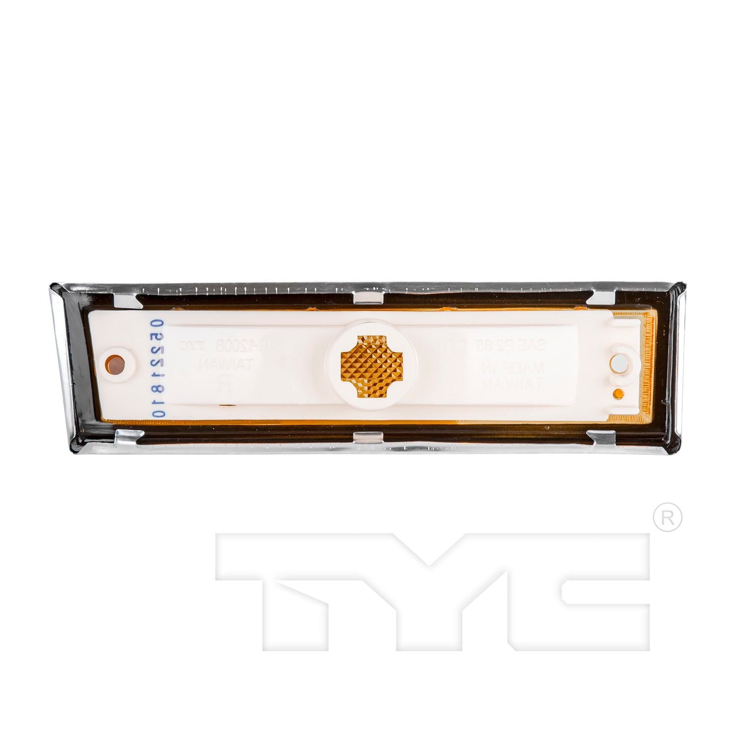 Back View of Front Left Side Marker Light TYC 18-1201-66