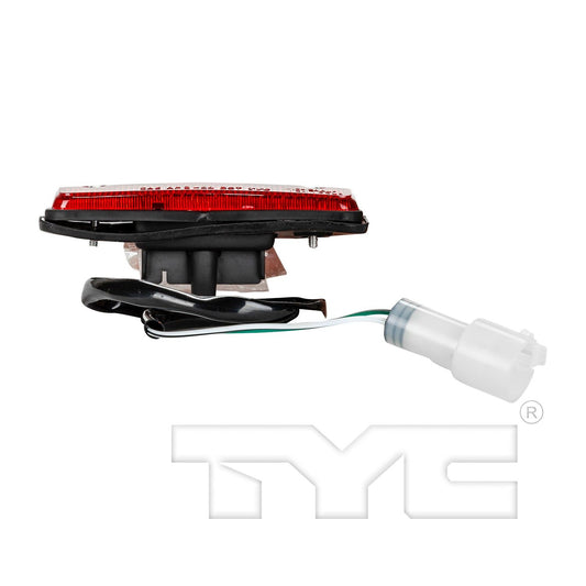 Top View of Rear Right Side Marker Light Assembly TYC 18-1244-90