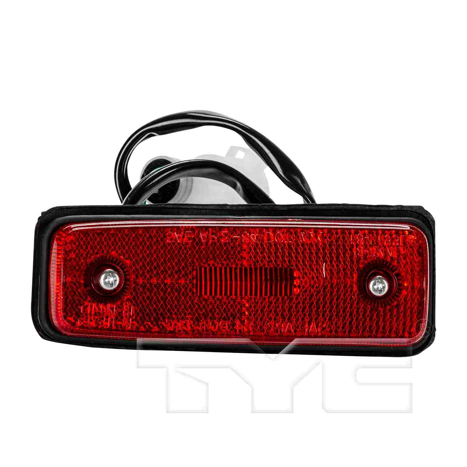 Front View of Rear Left Side Marker Light Assembly TYC 18-1245-90