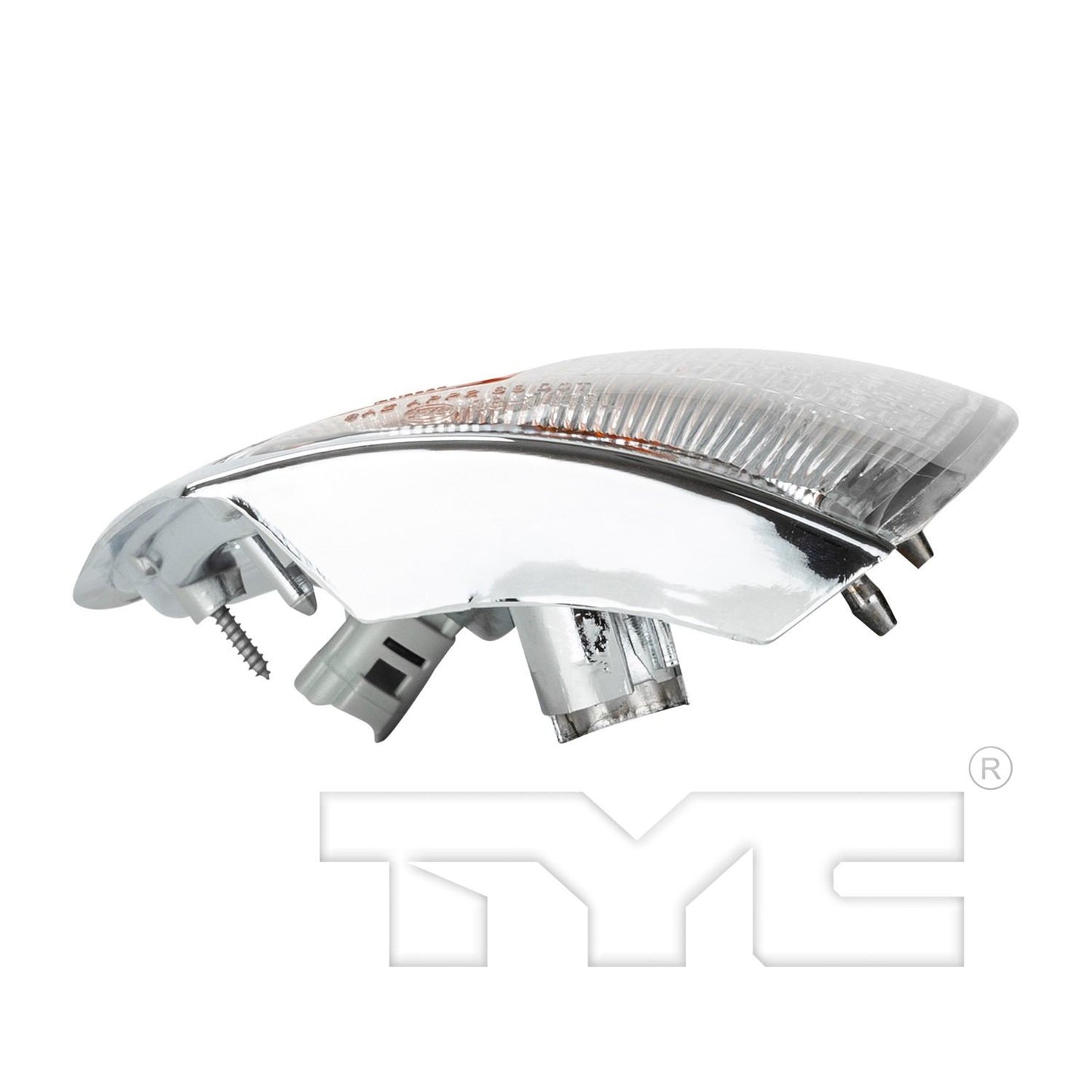 Bottom View of Front Right Parking / Cornering Light Assembly TYC 18-1449-66