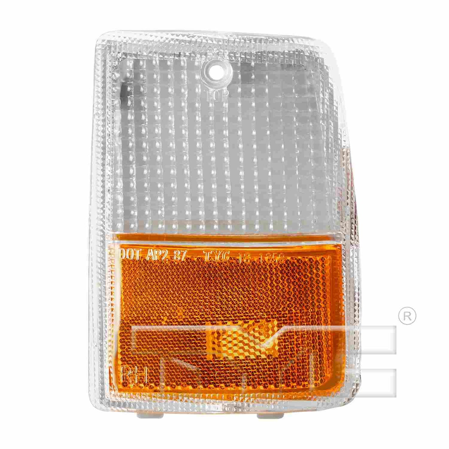 Front View of Front Right Side Marker Light TYC 18-1859-01