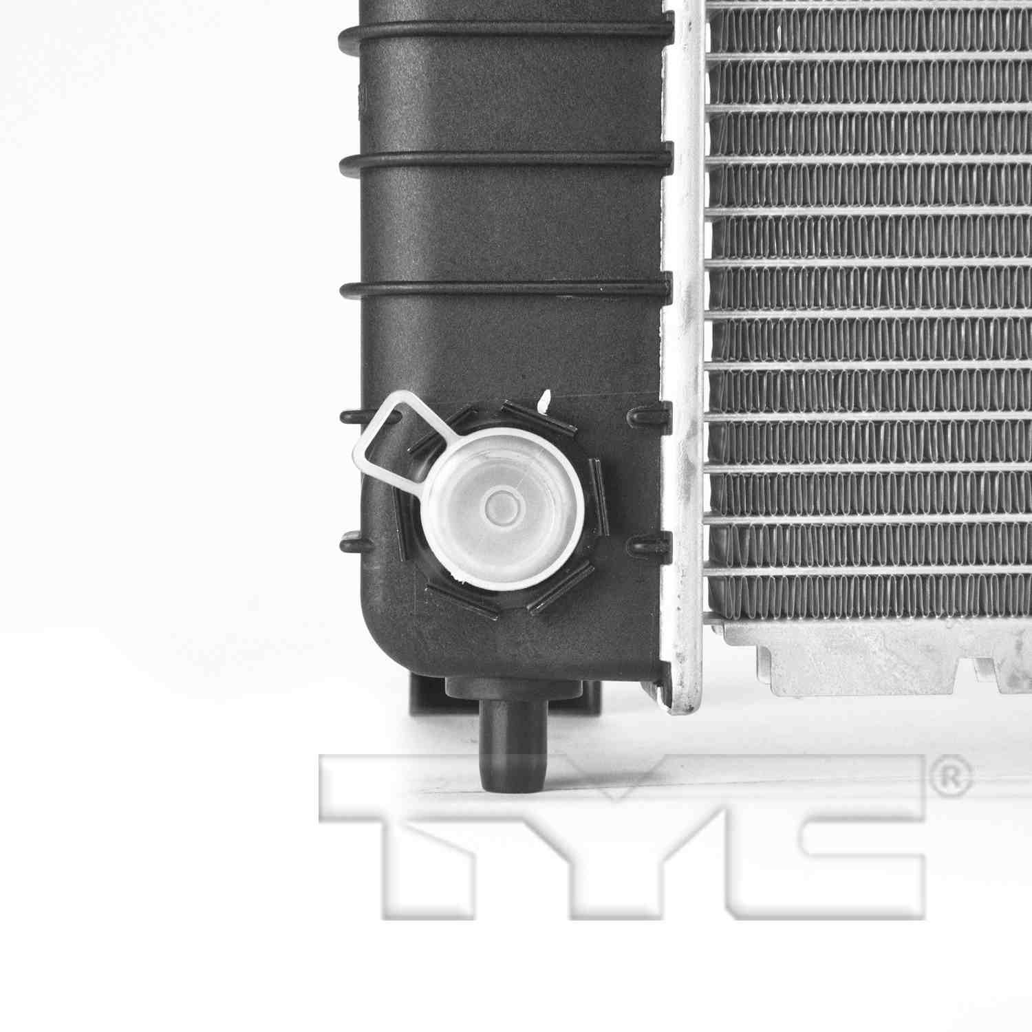 Connector View of Radiator TYC 1826