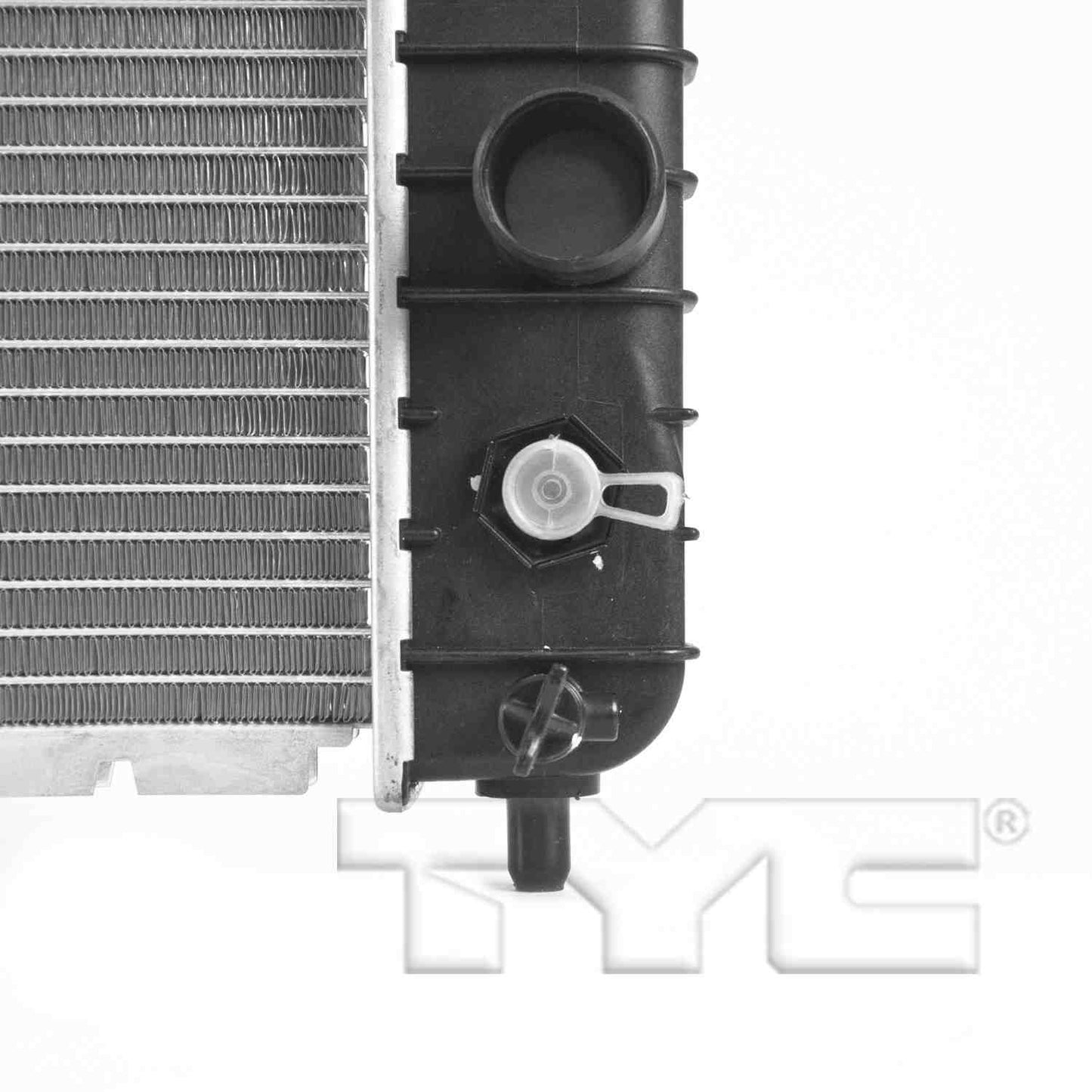 Top View of Radiator TYC 1826