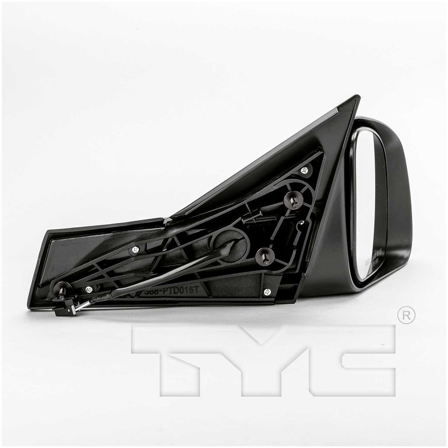 Angle View of Right Door Mirror TYC 1830231