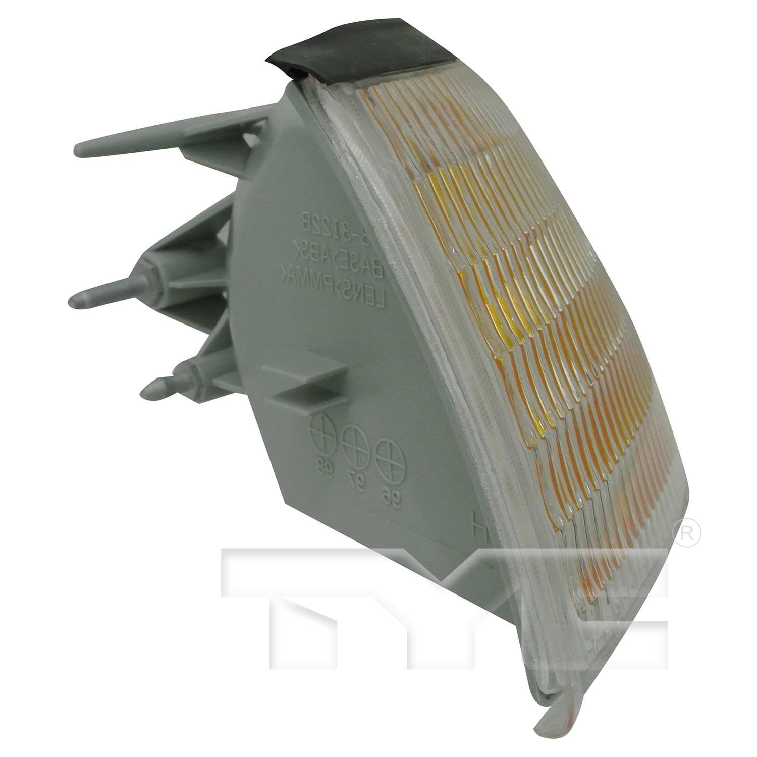 Angle View of Left Parking Light Lens / Housing TYC 18-3123-01