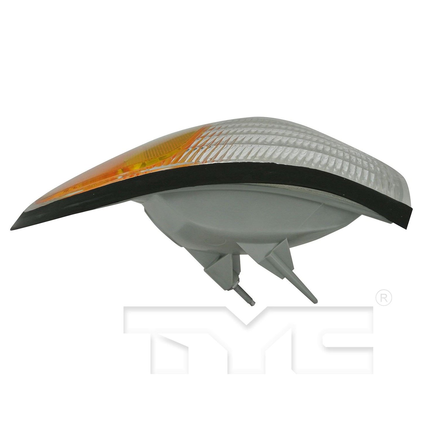 Top View of Left Parking Light Lens / Housing TYC 18-3123-01