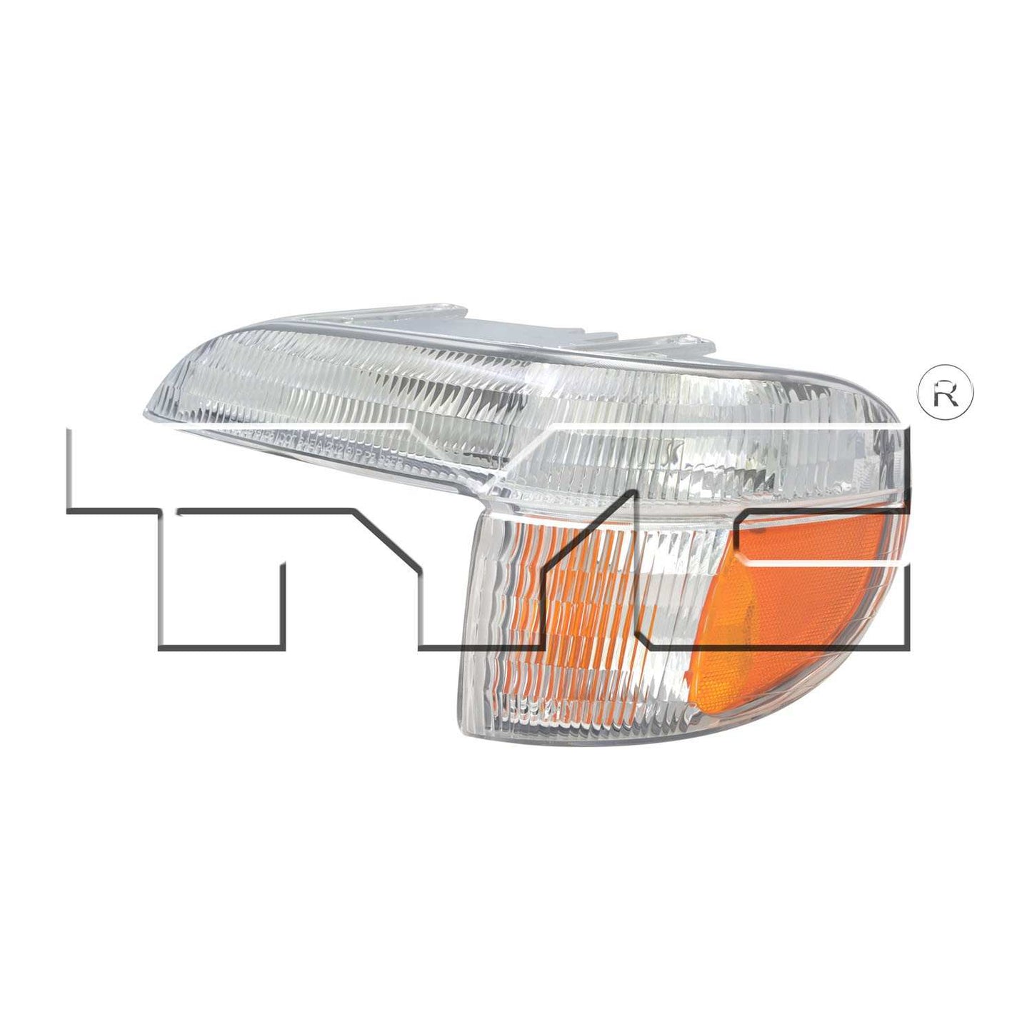 Front View of Front Left Turn Signal / Parking / Side Marker Light TYC 18-3155-01