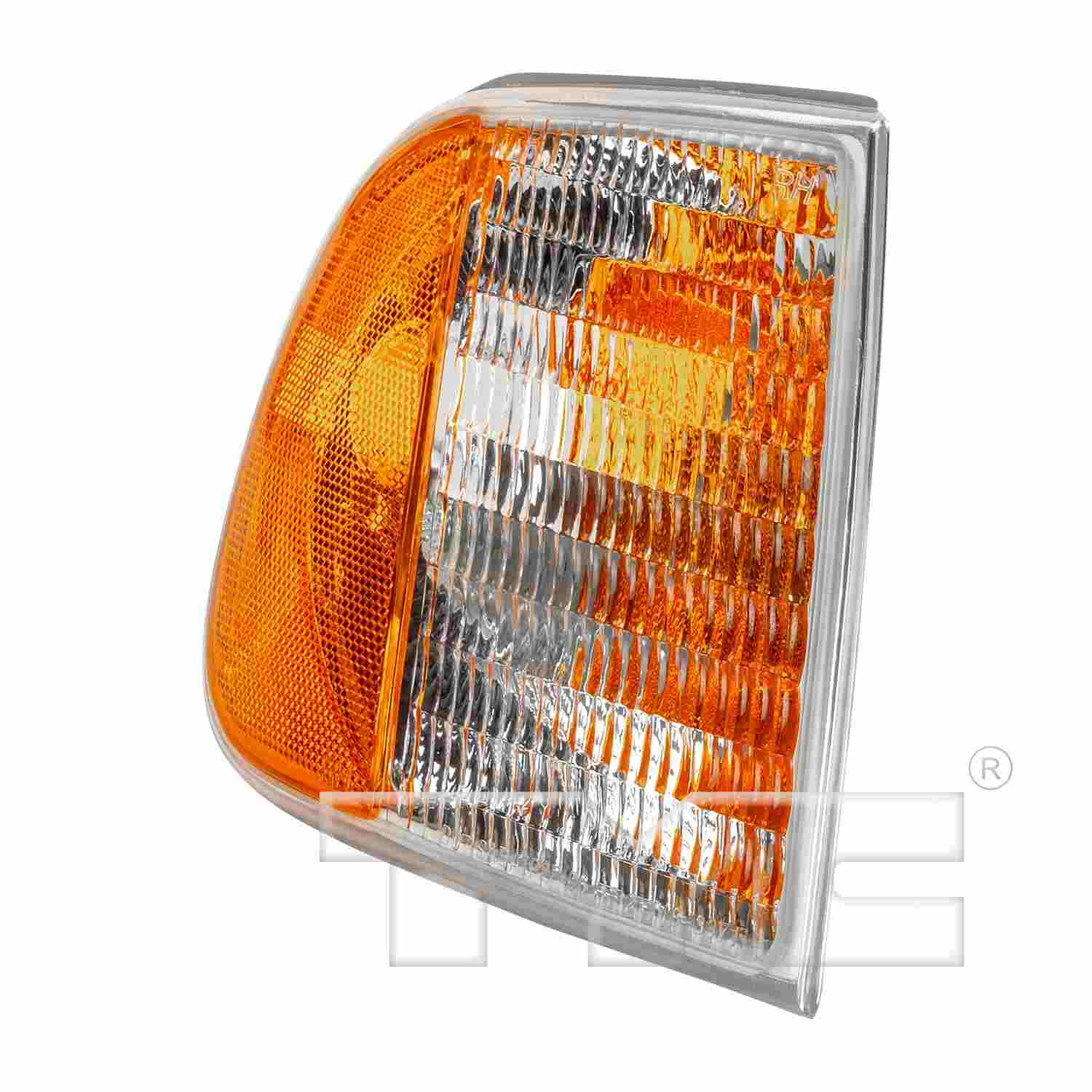 Front View of Front Right Turn Signal / Parking Light TYC 18-3371-01