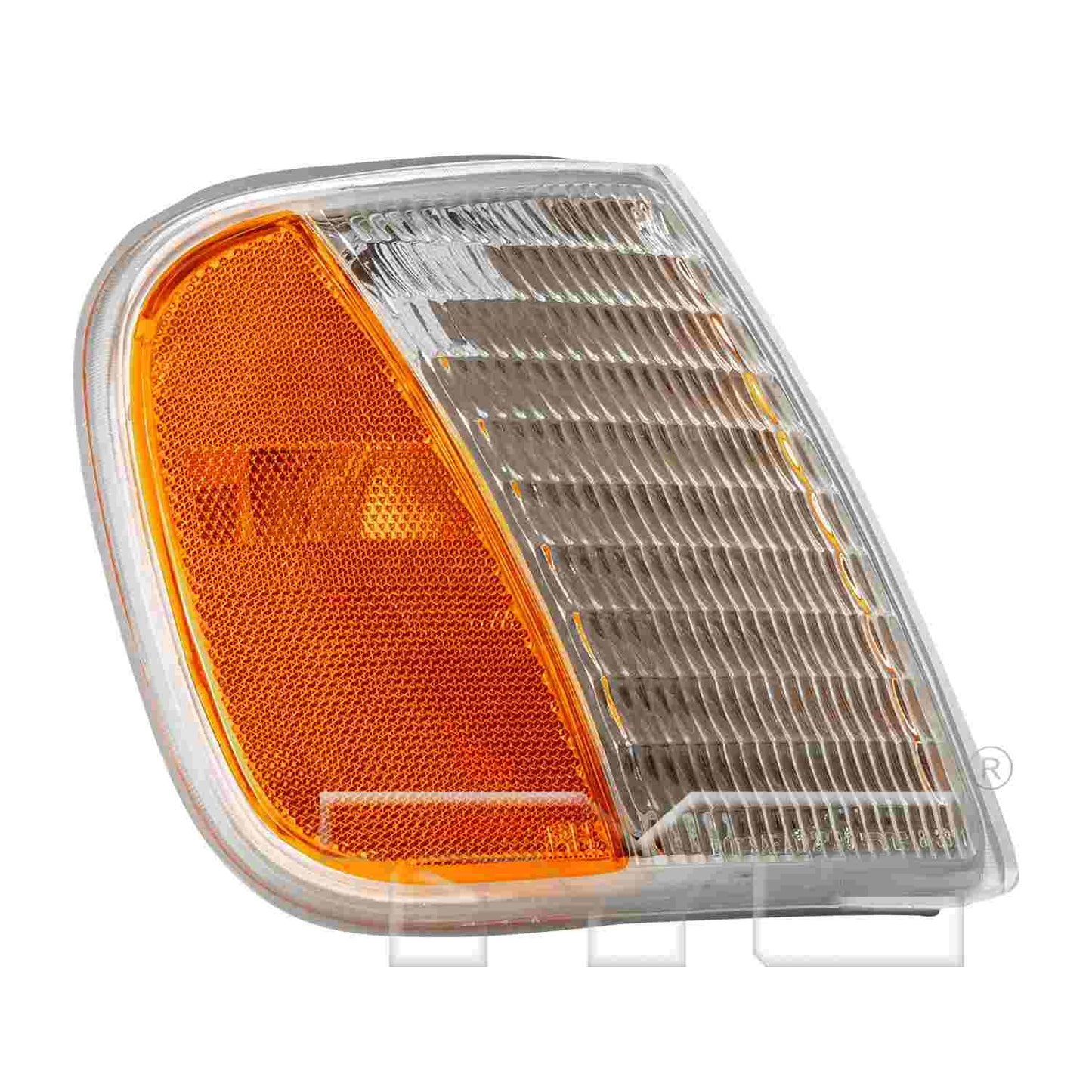 Side View of Front Right Turn Signal / Parking Light TYC 18-3371-01