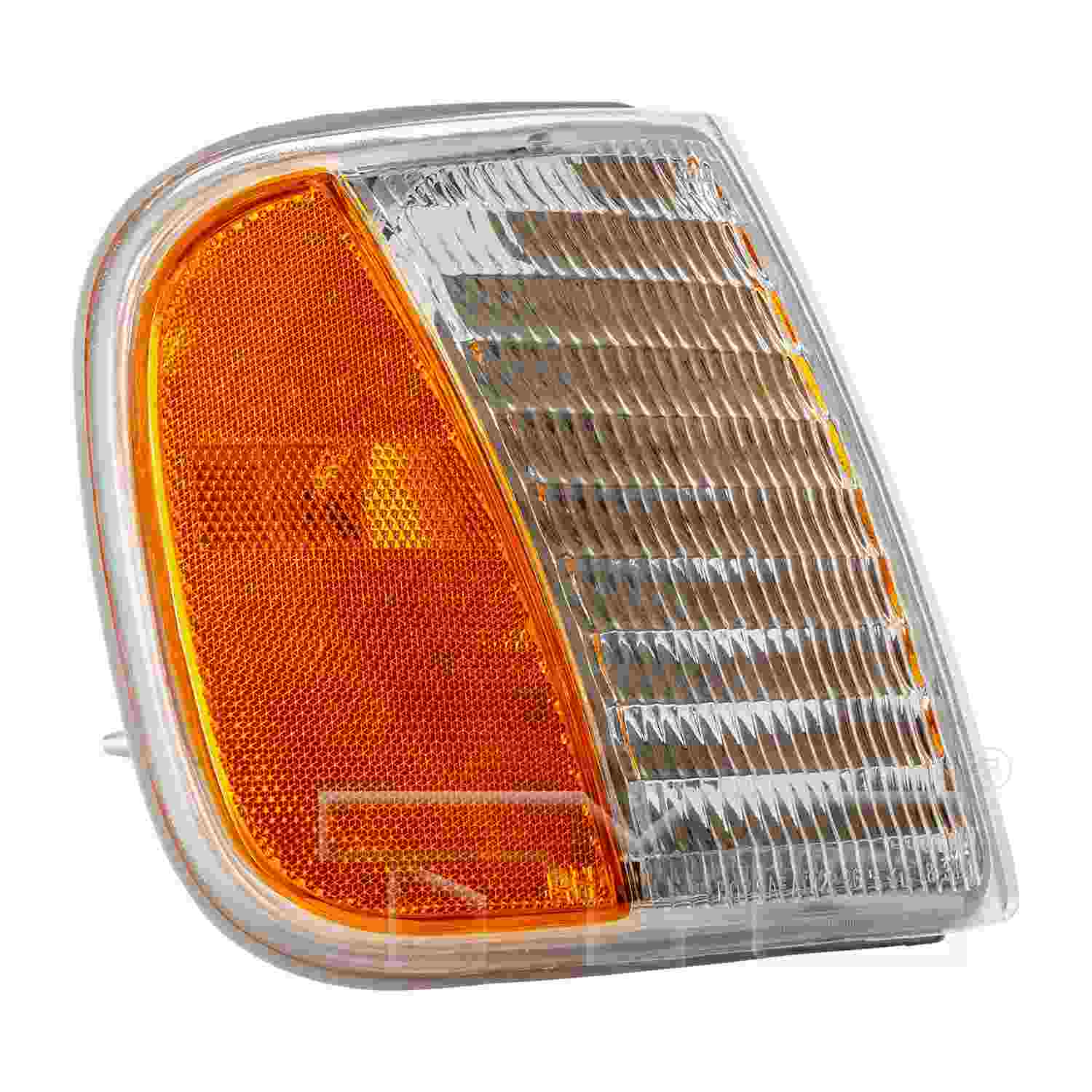 Side View of Front Right Turn Signal / Parking Light TYC 18-3371-61