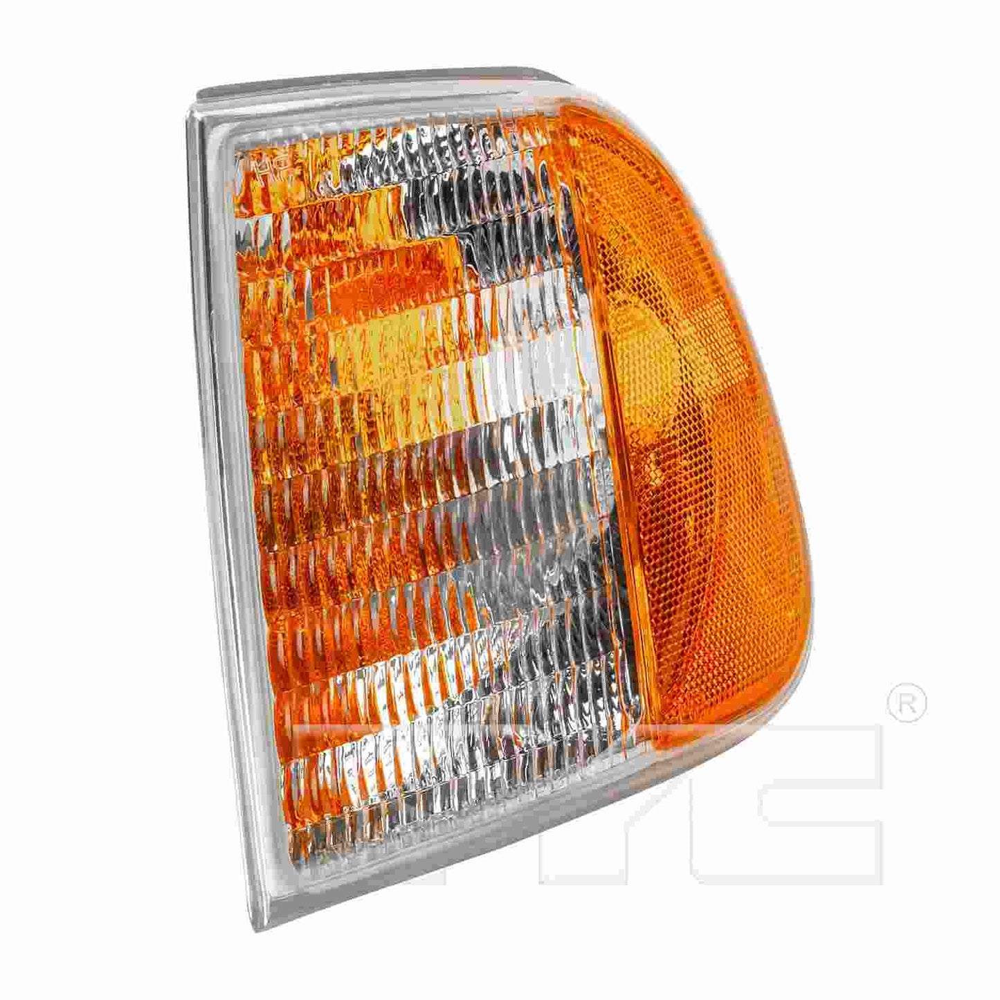 Front View of Front Left Turn Signal / Parking Light TYC 18-3372-01