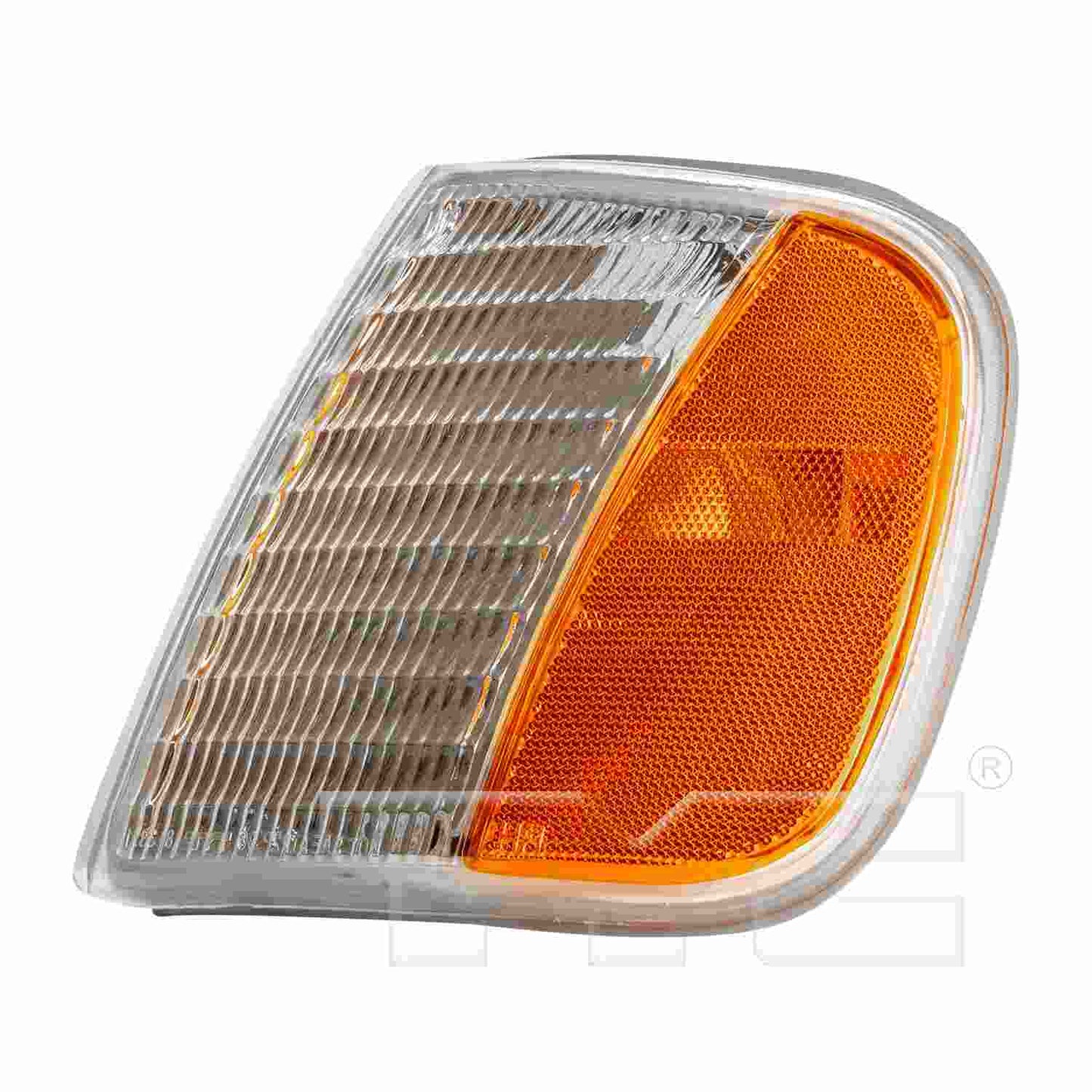 Side View of Front Left Turn Signal / Parking Light TYC 18-3372-01