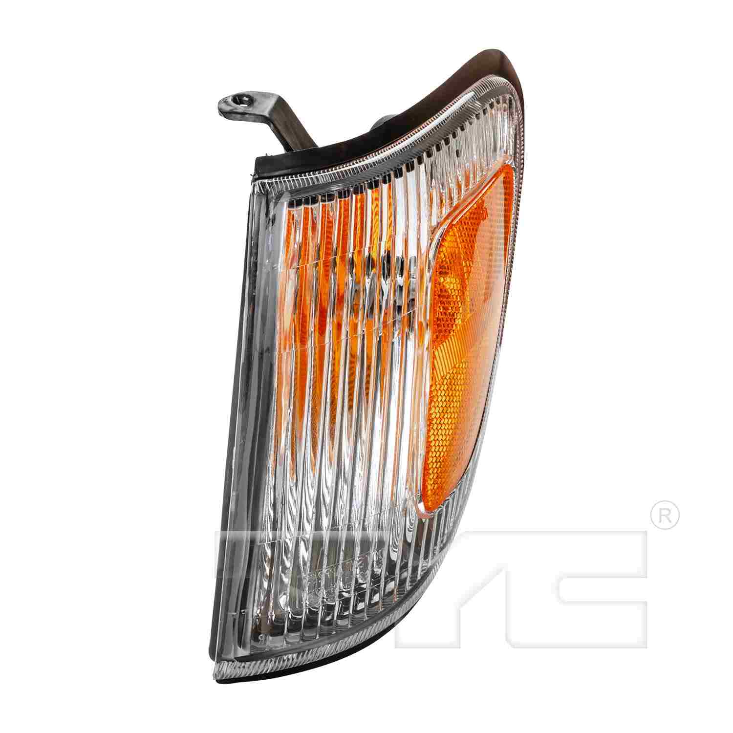 Front View of Front Left Side Marker Light Assembly TYC 18-5262-00