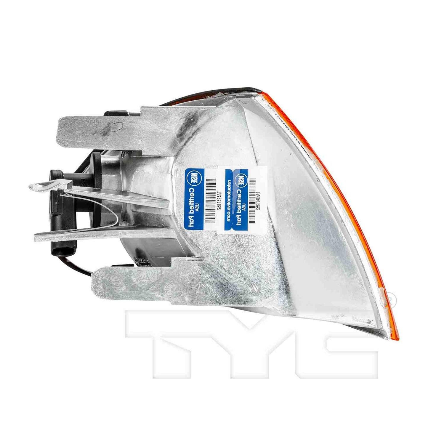 Angle View of Front Left Turn Signal / Parking Light Assembly TYC 18-5356-00