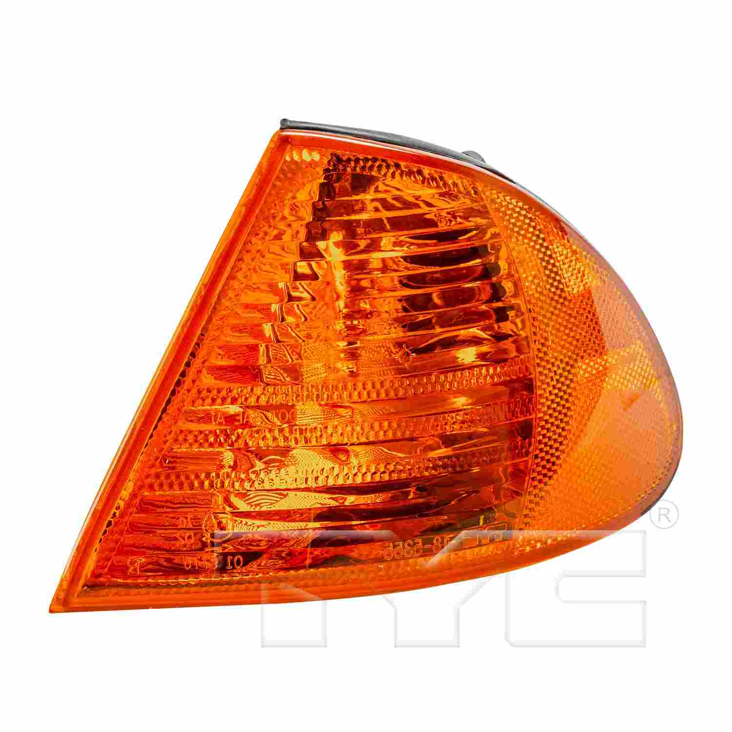 Front View of Front Left Turn Signal / Parking Light Assembly TYC 18-5356-00