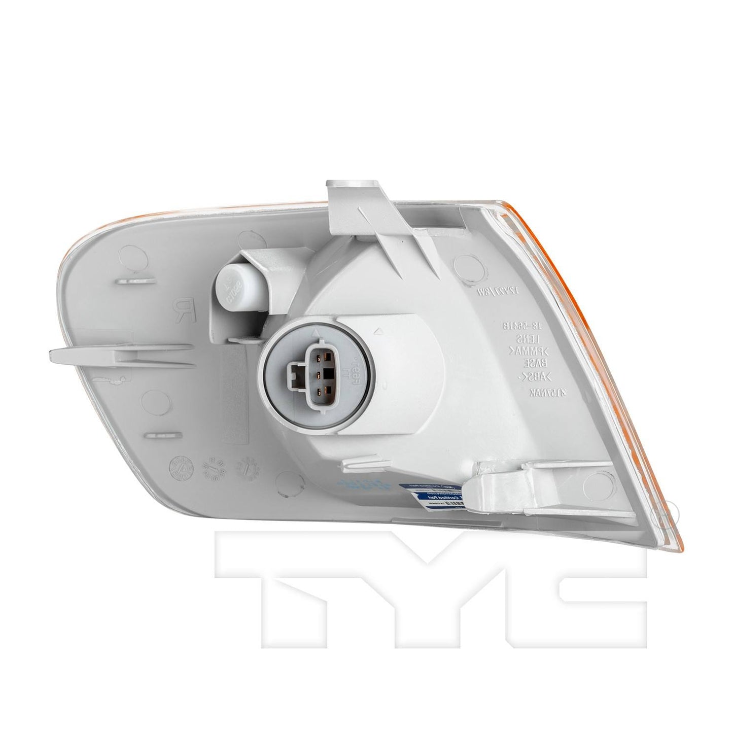 Angle View of Front Left Turn Signal Light Assembly TYC 18-5642-00