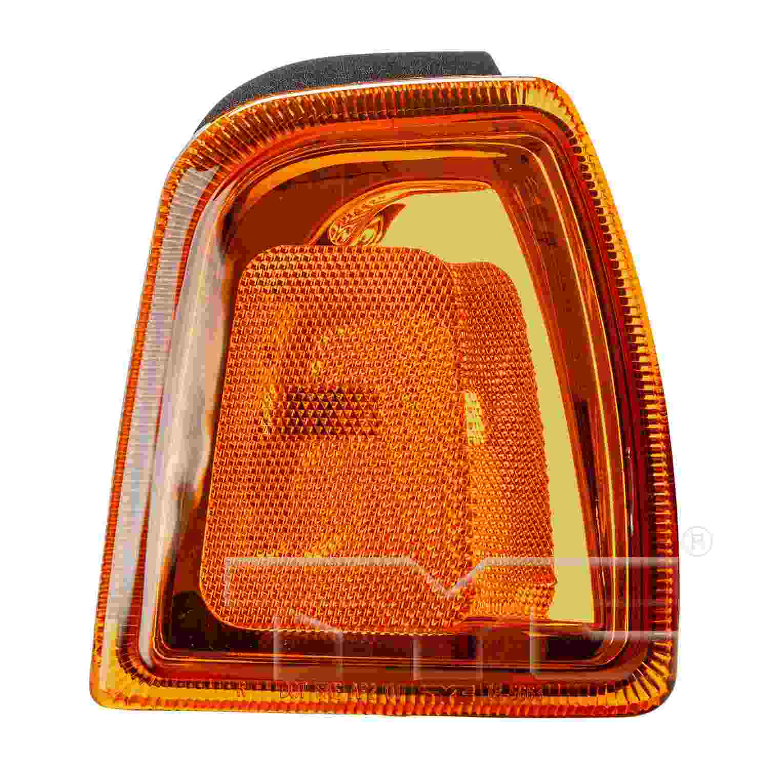 Side View of Front Right Turn Signal / Parking Light Assembly TYC 18-5663-00