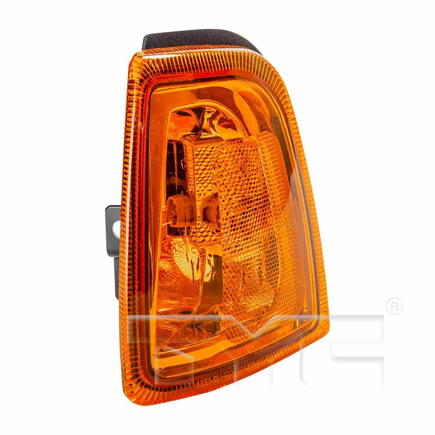 Front View of Front Left Turn Signal / Parking Light Assembly TYC 18-5664-00