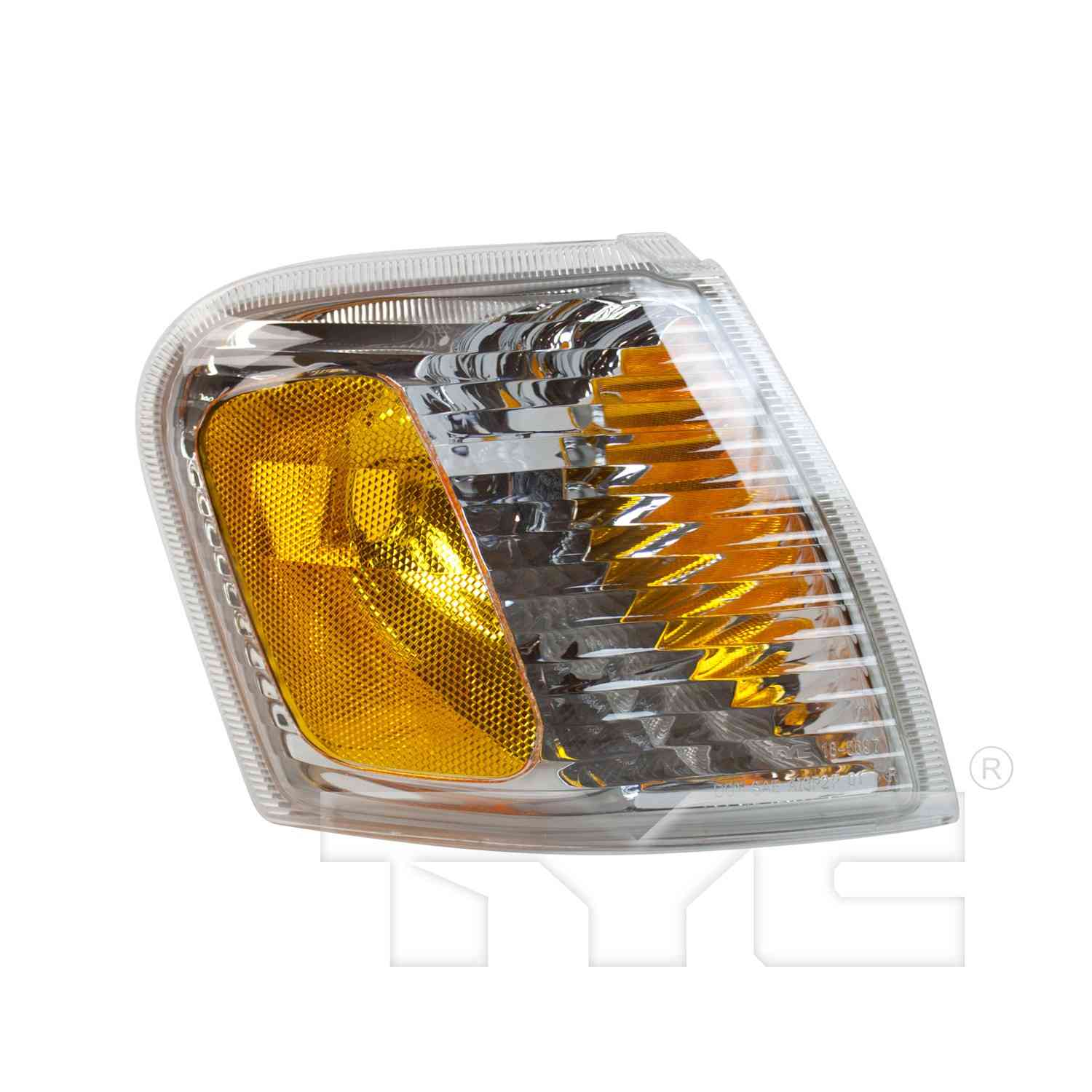 Front View of Front Right Turn Signal / Parking Light TYC 18-5697-01