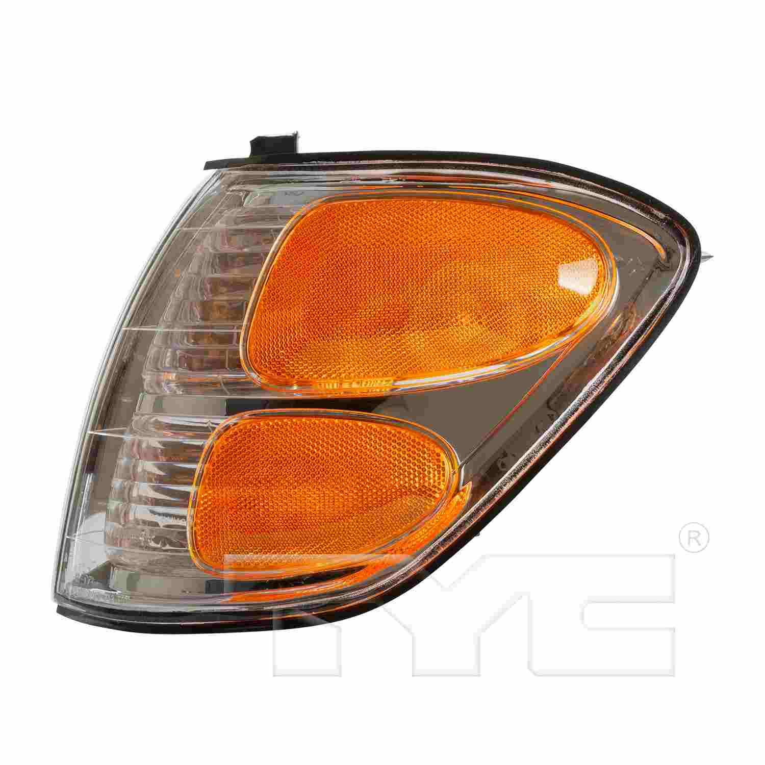 Side View of Front Left Turn Signal Light Assembly TYC 18-5788-00