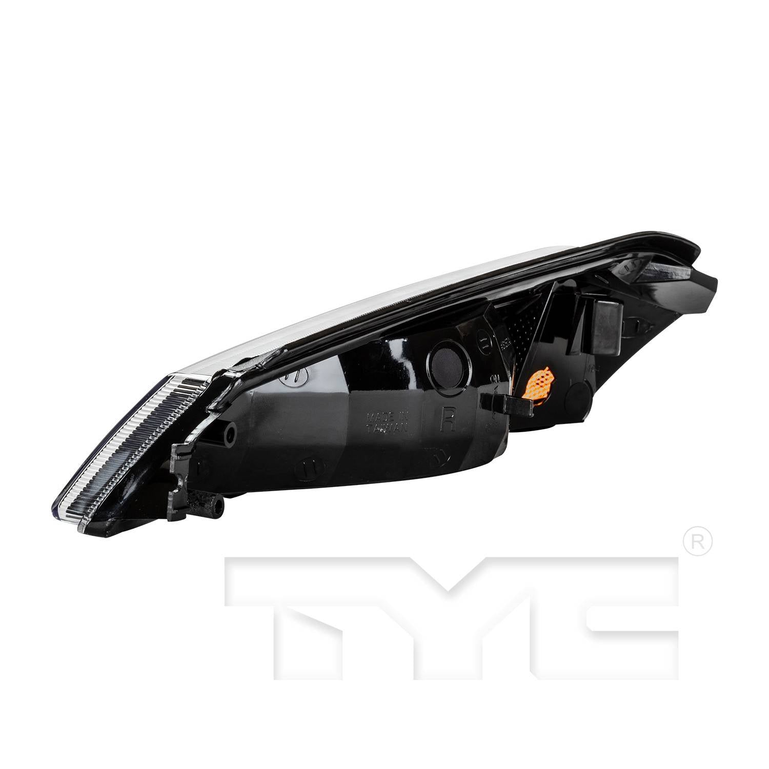 Angle View of Front Right Turn Signal / Parking Light TYC 18-5835-01-9