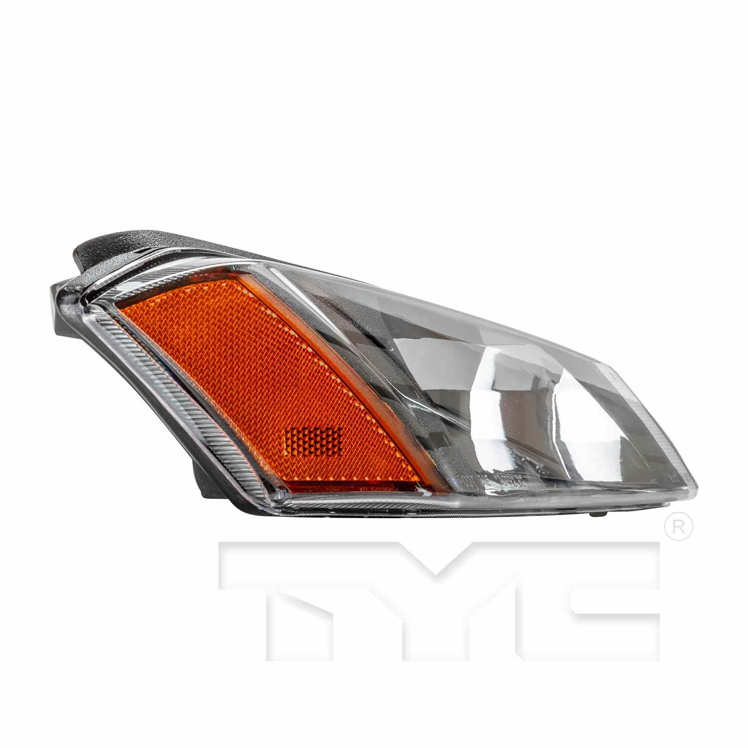 Side View of Front Right Turn Signal / Parking Light TYC 18-5835-01-9