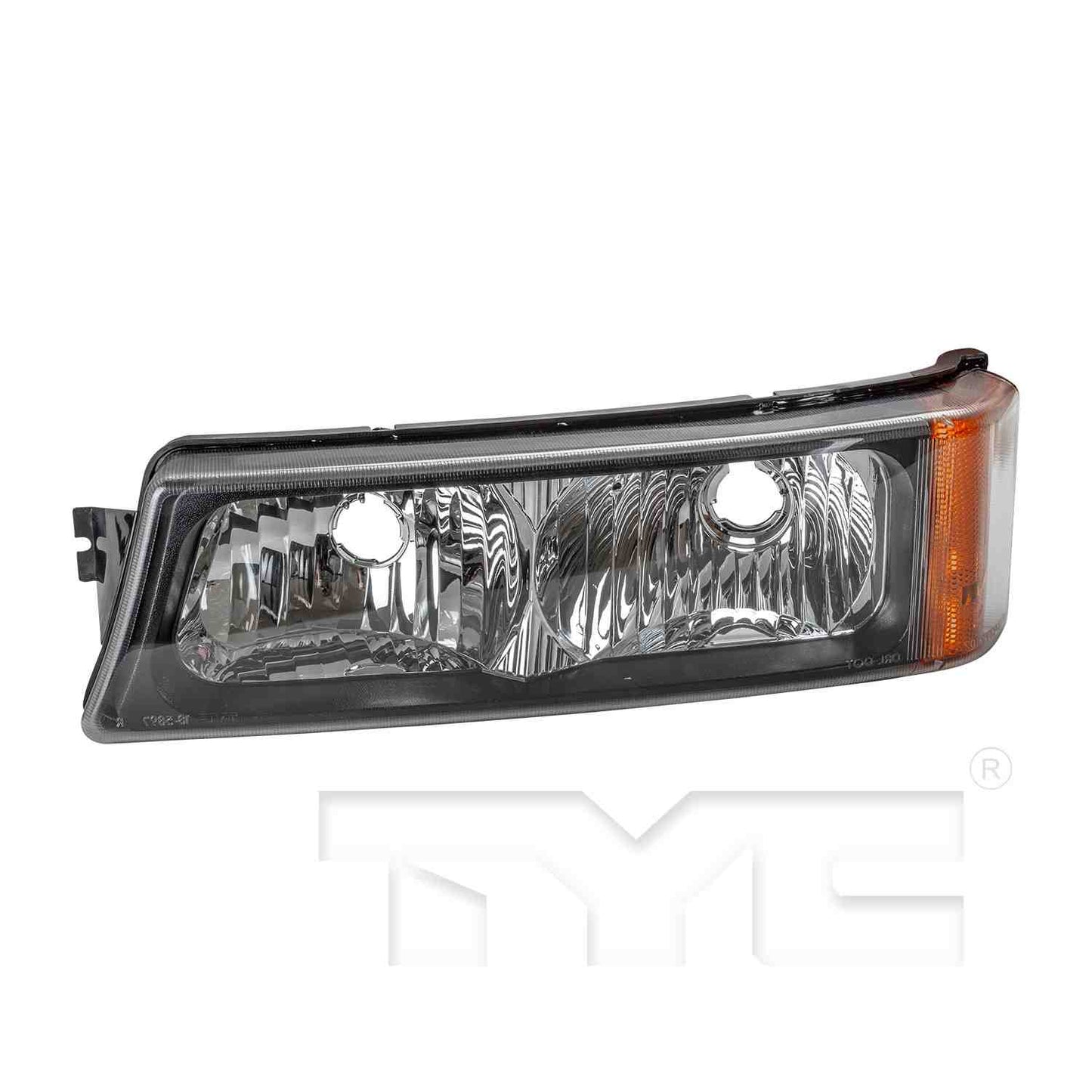 Front View of Front Left Turn Signal / Parking Light TYC 18-5898-01-9