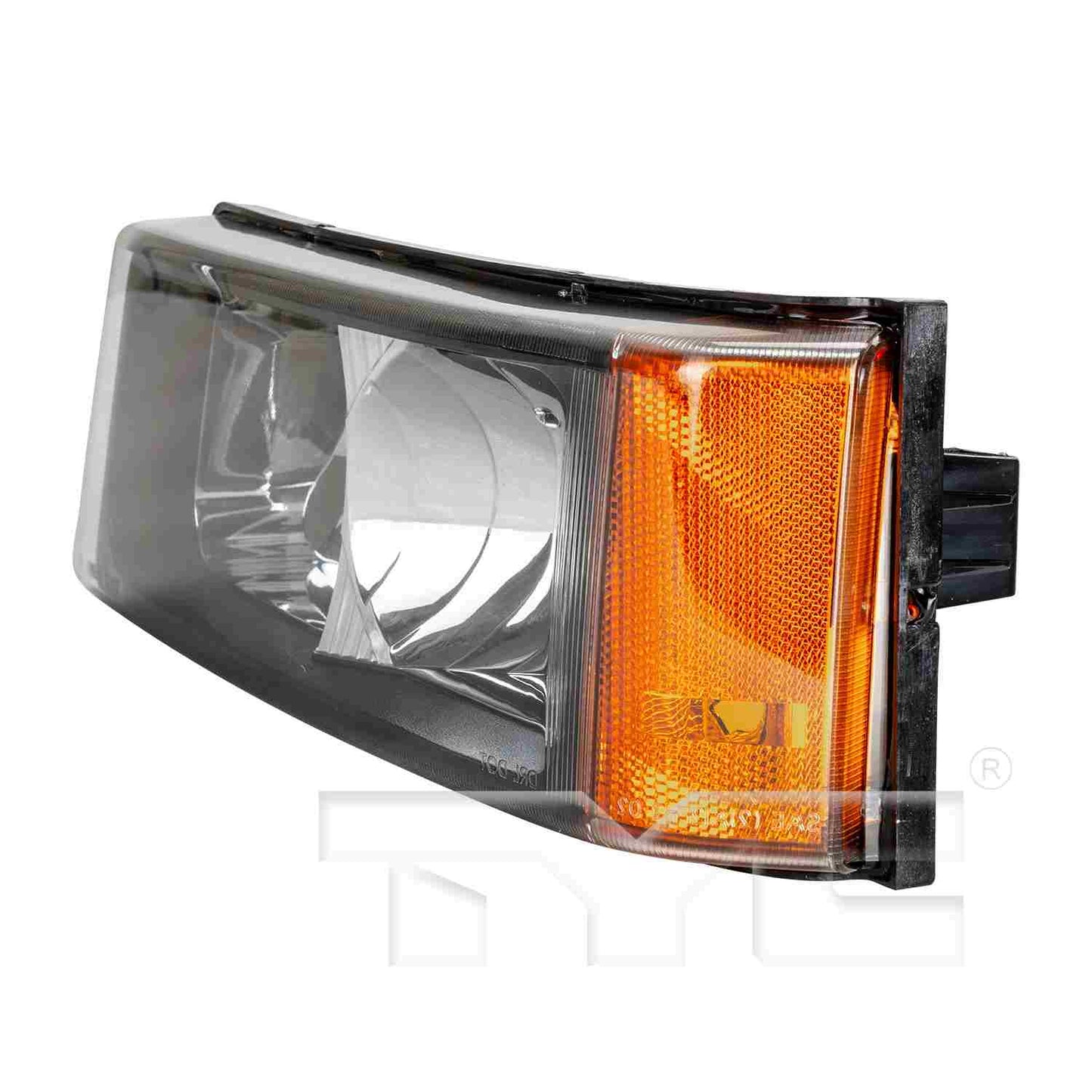 Side View of Front Left Turn Signal / Parking Light TYC 18-5898-01-9