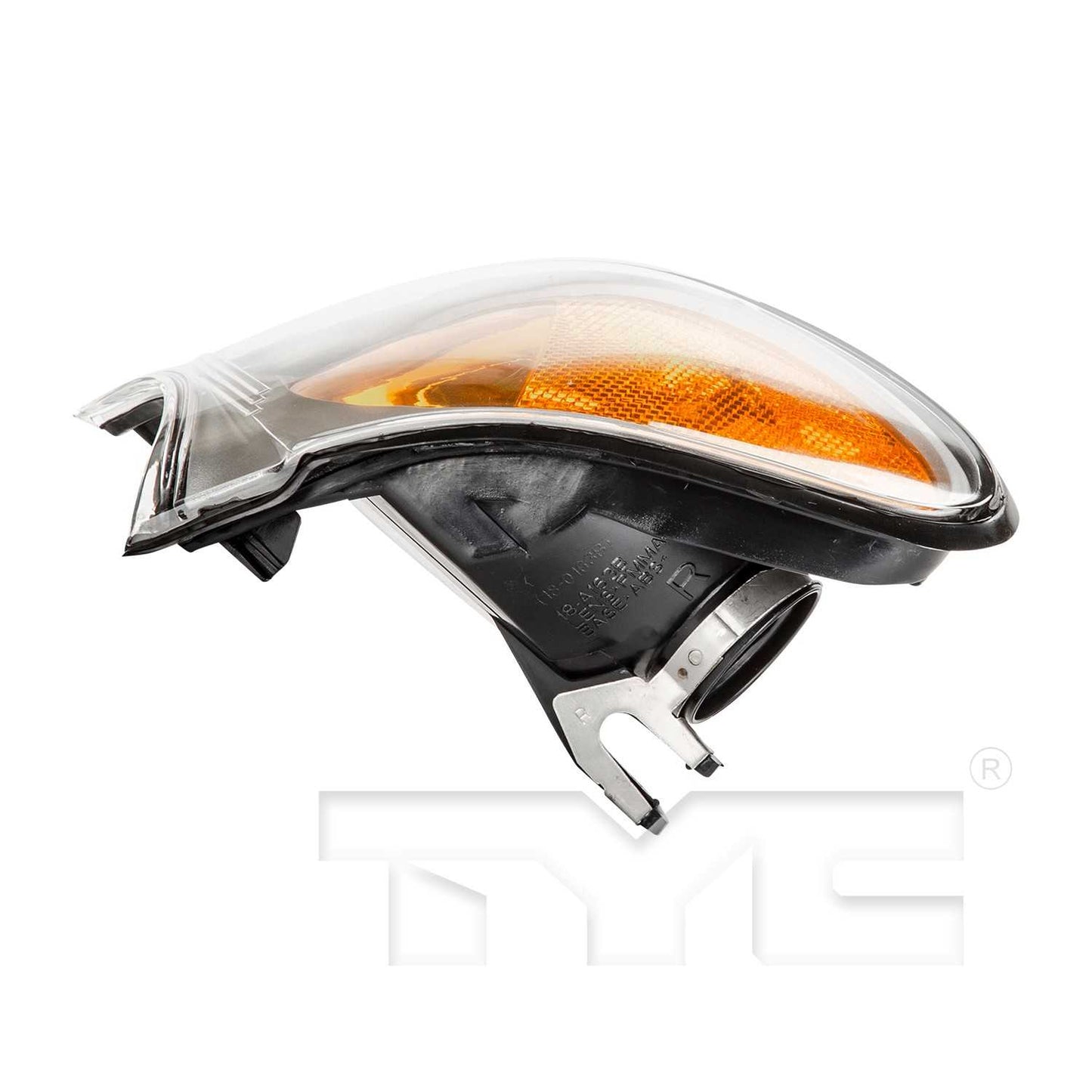 Top View of Front Right Turn Signal / Parking Light TYC 18-5917-91