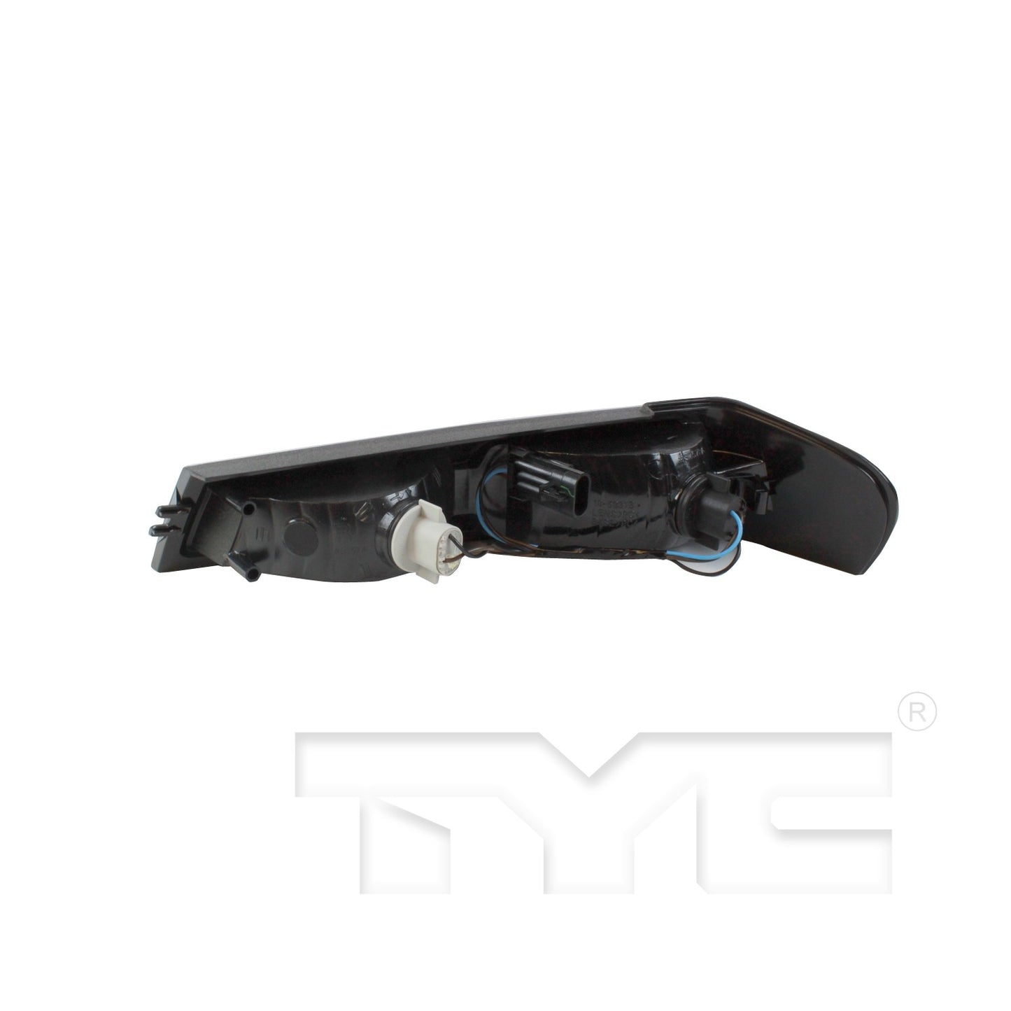 Back View of Front Right Turn Signal / Parking Light Assembly TYC 18-5931-00