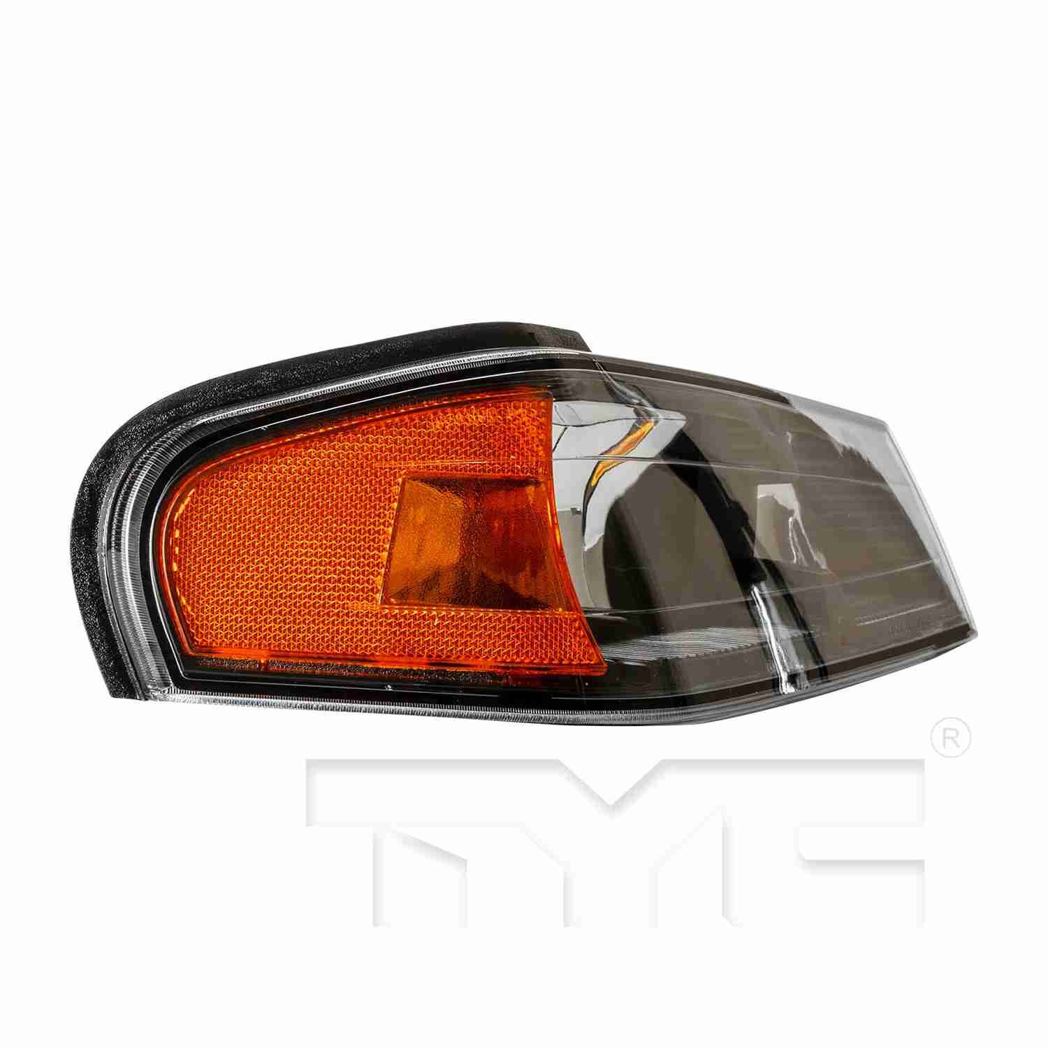 Side View of Front Right Turn Signal / Parking Light Assembly TYC 18-5931-00