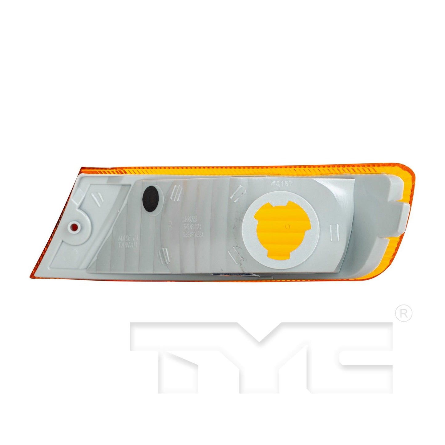 Back View of Front Right Turn Signal / Parking Light TYC 18-5975-01