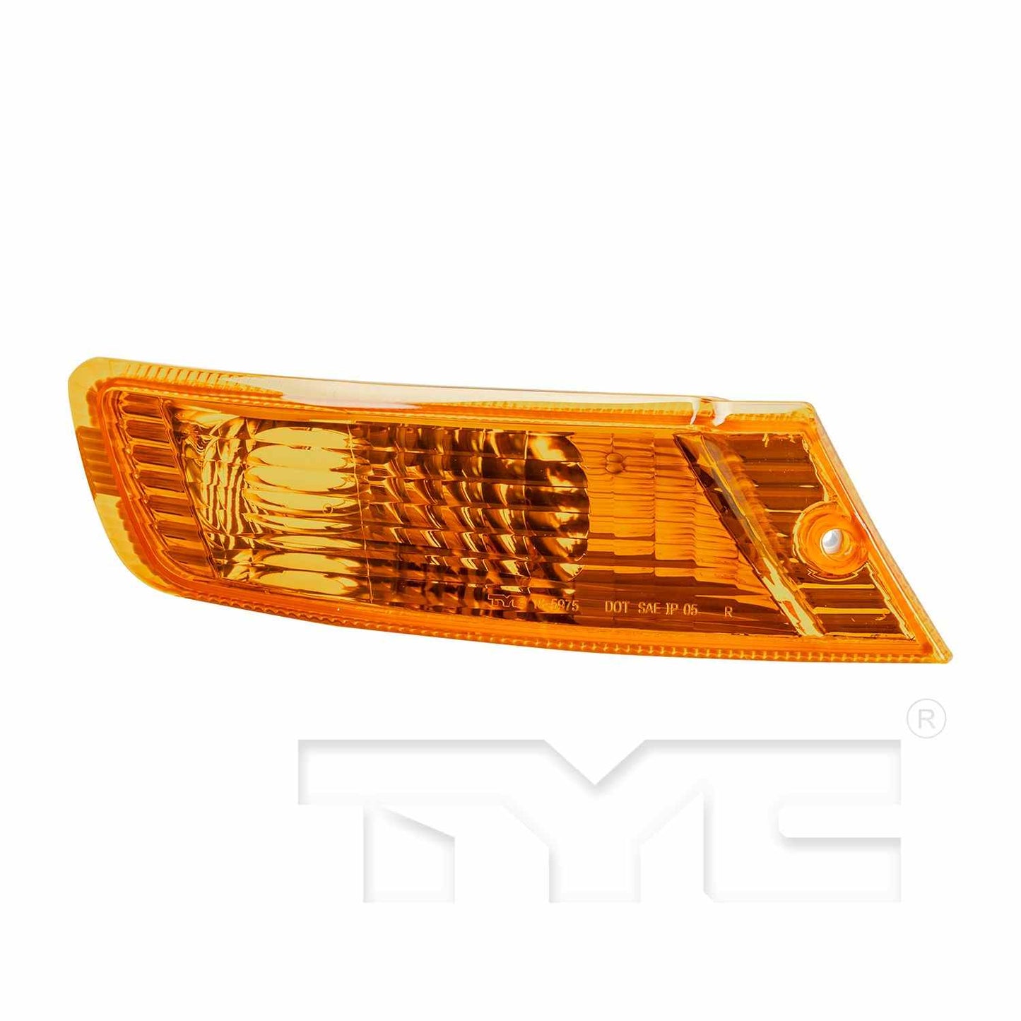 Front View of Front Right Turn Signal / Parking Light TYC 18-5975-01