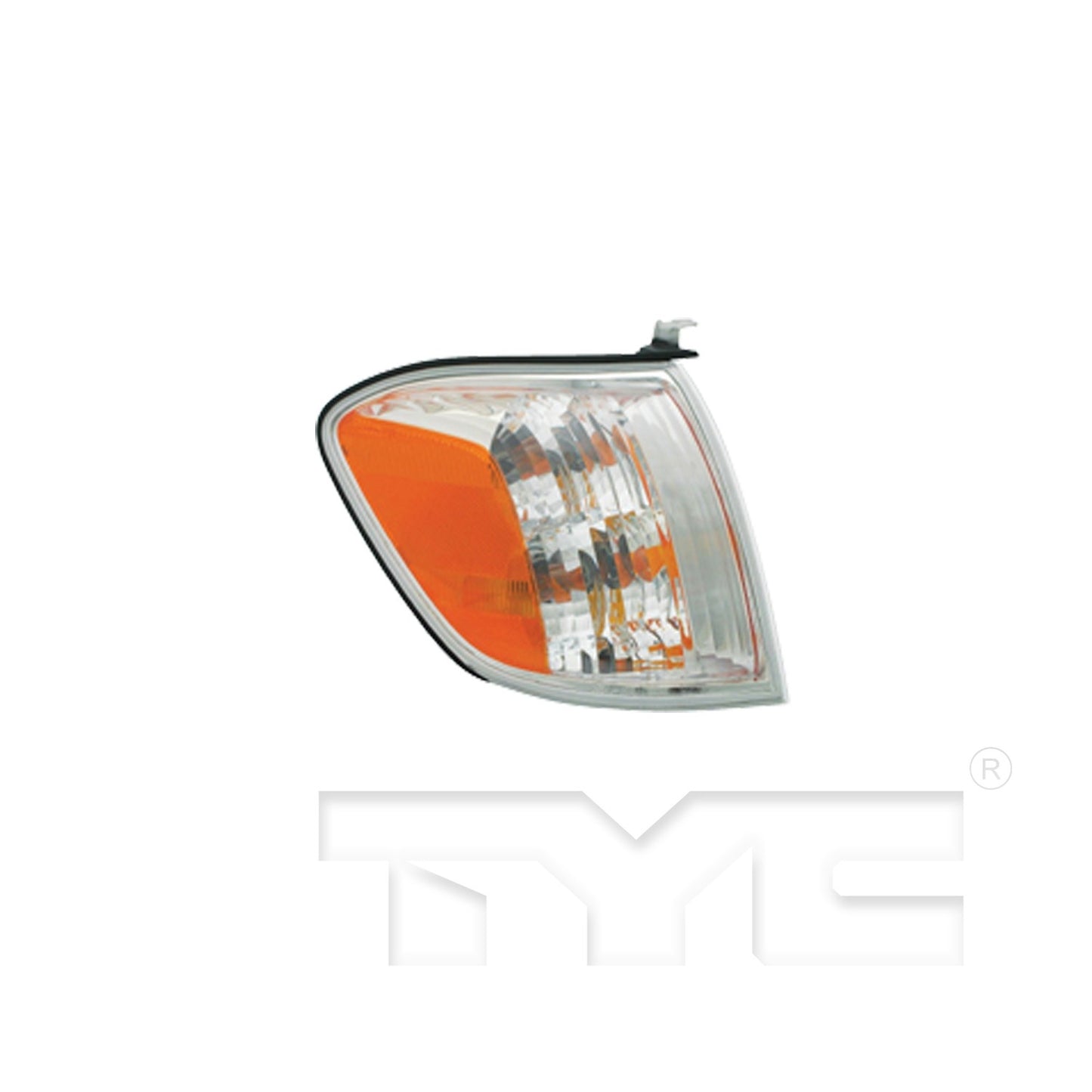 Front View of Front Right Turn Signal Light Assembly TYC 18-5991-00