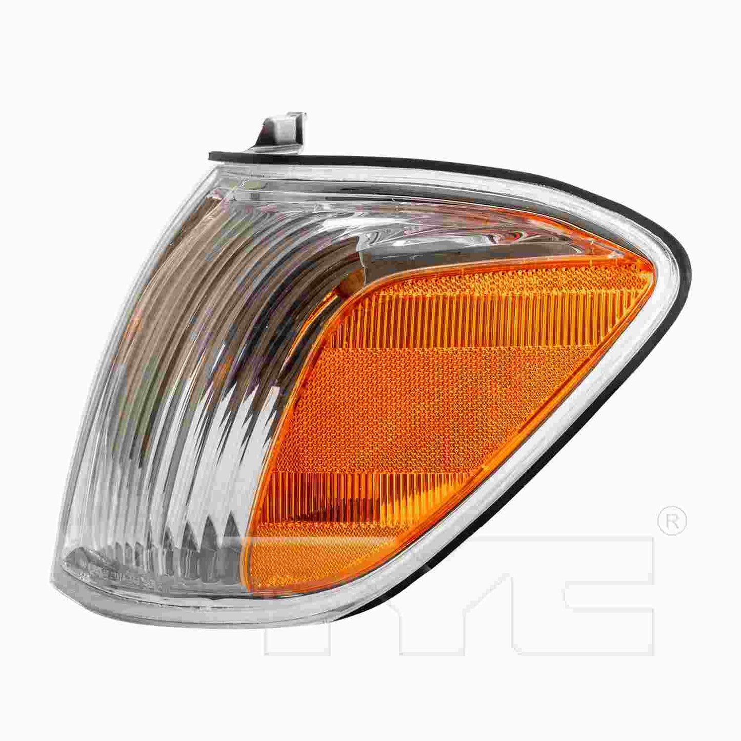 Side View of Front Left Turn Signal Light Assembly TYC 18-5992-00-9