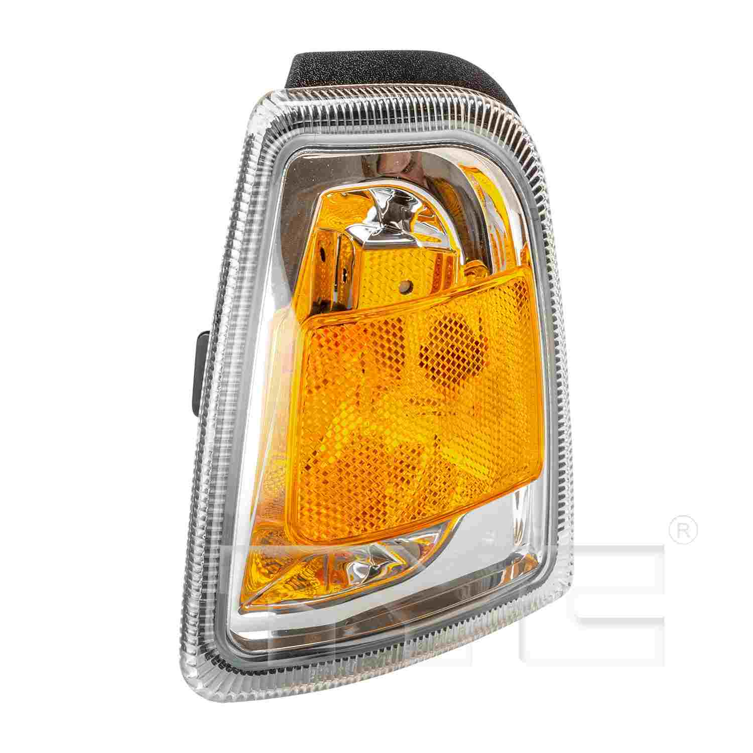 Front View of Front Left Turn Signal / Parking Light Assembly TYC 18-6030-00