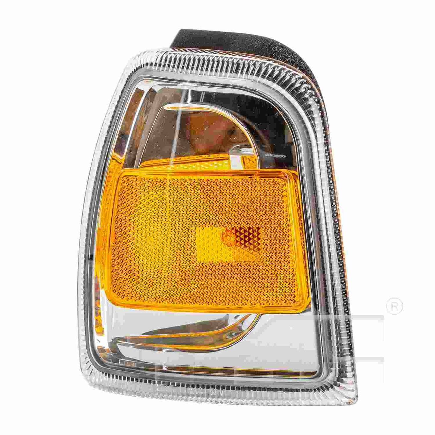 Side View of Front Left Turn Signal / Parking Light Assembly TYC 18-6030-00