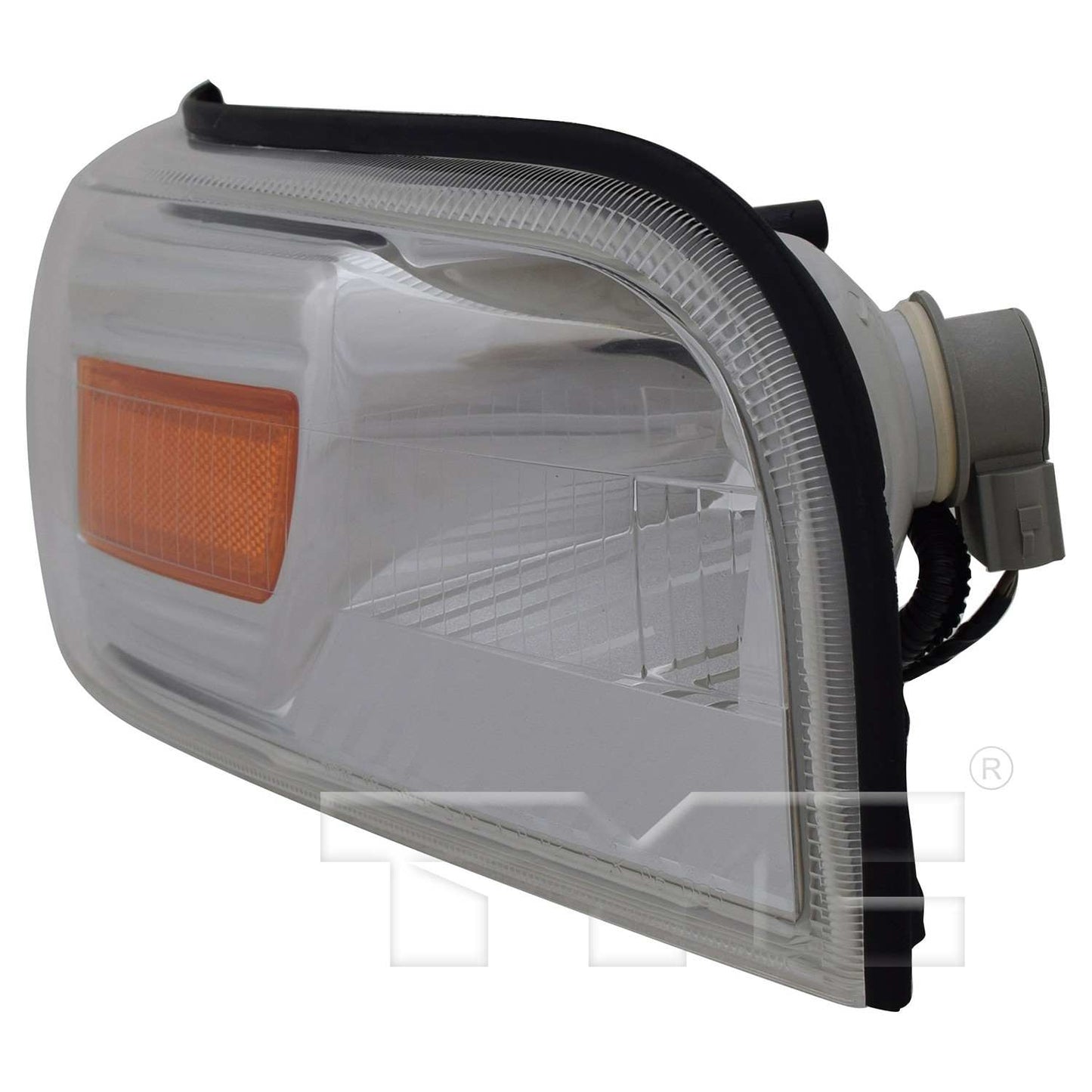 Side View of Front Left Turn Signal / Parking / Side Marker Light Assembly TYC 18-6046-00-9