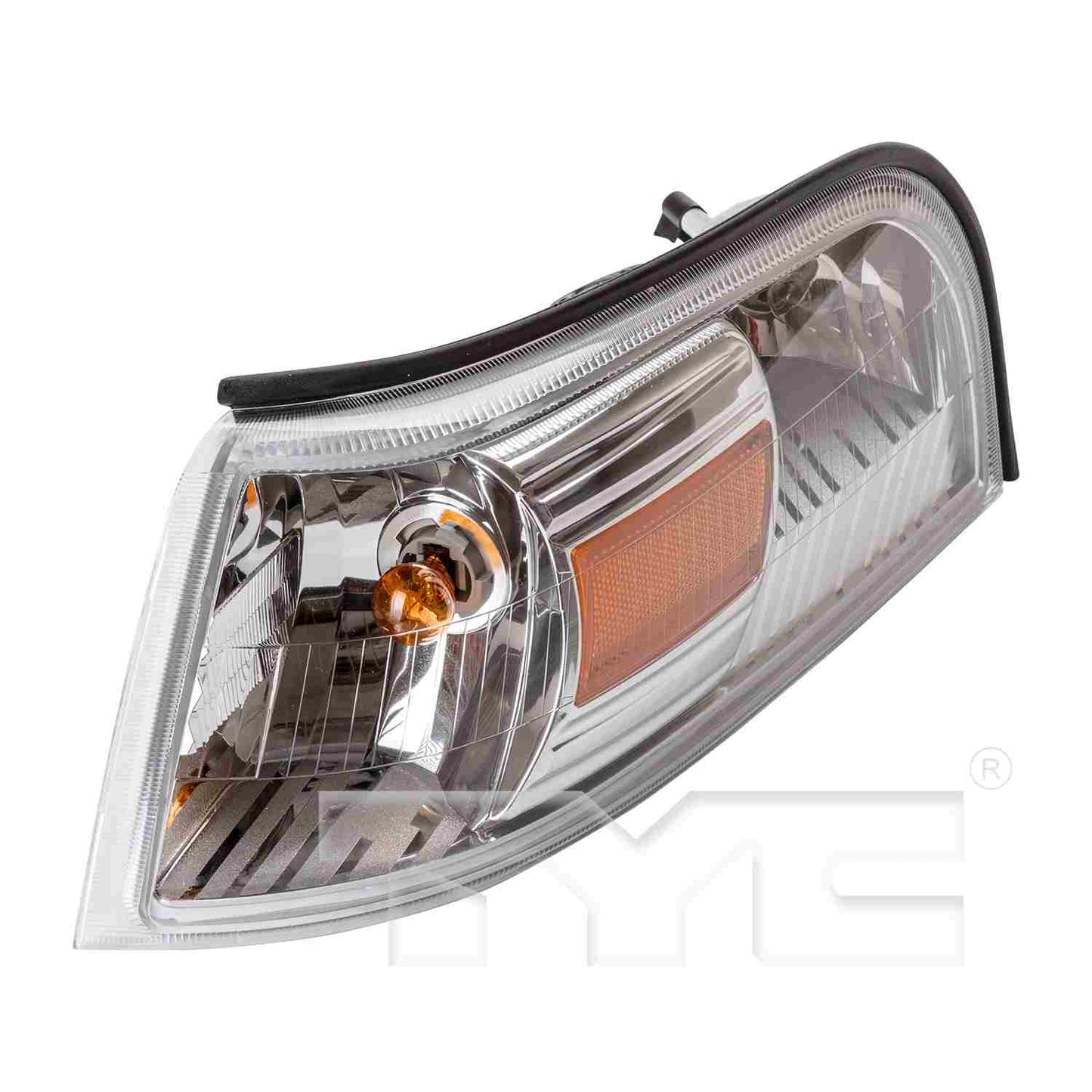 Front View of Front Left Turn Signal / Parking / Side Marker Light Assembly TYC 18-6046-00