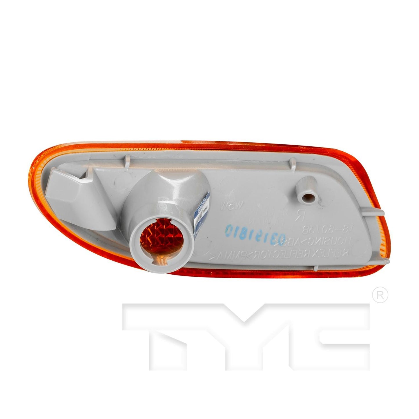 Back View of Front Left Side Marker Light TYC 18-6074-01