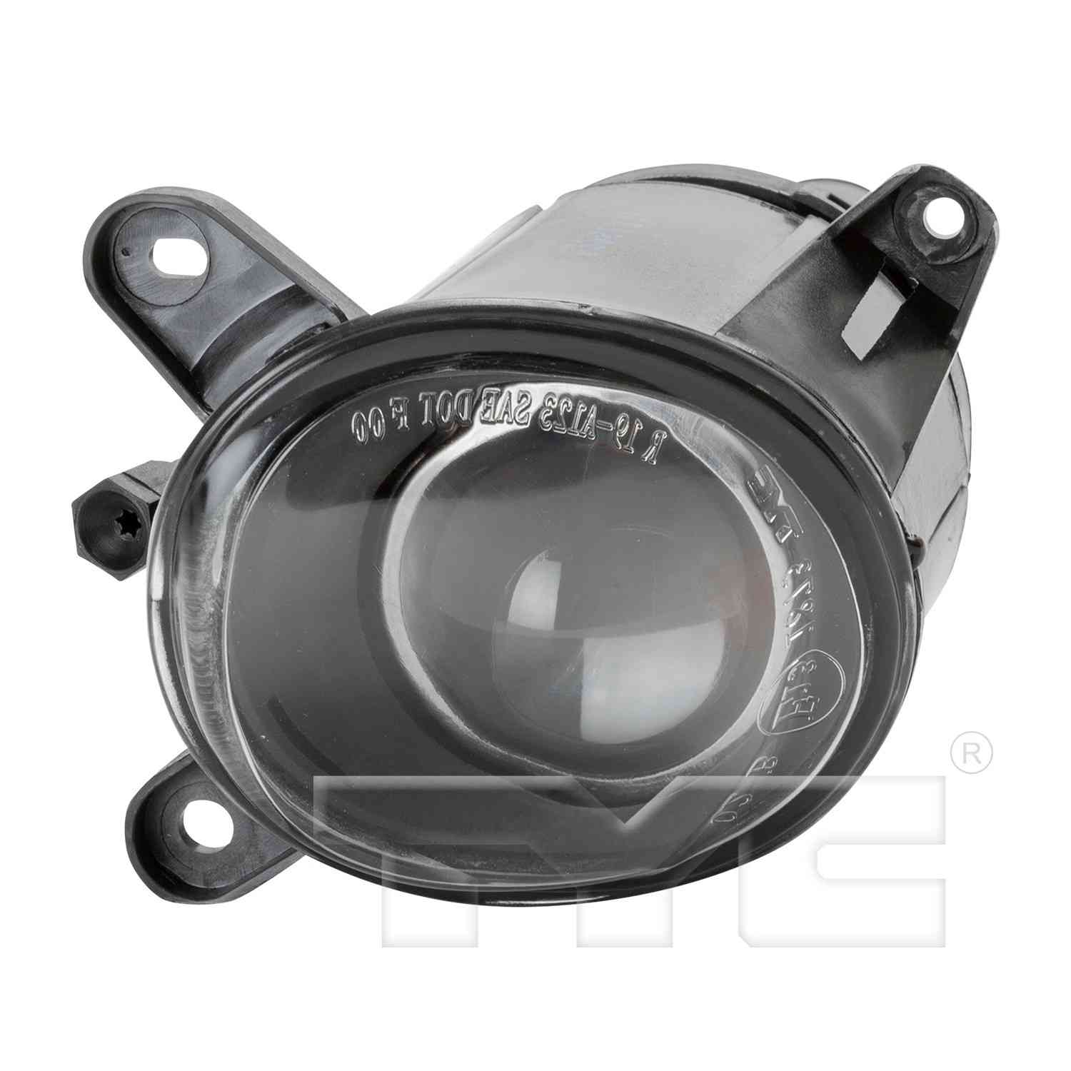 Front View of Fog Light Assembly TYC 19-0124-00