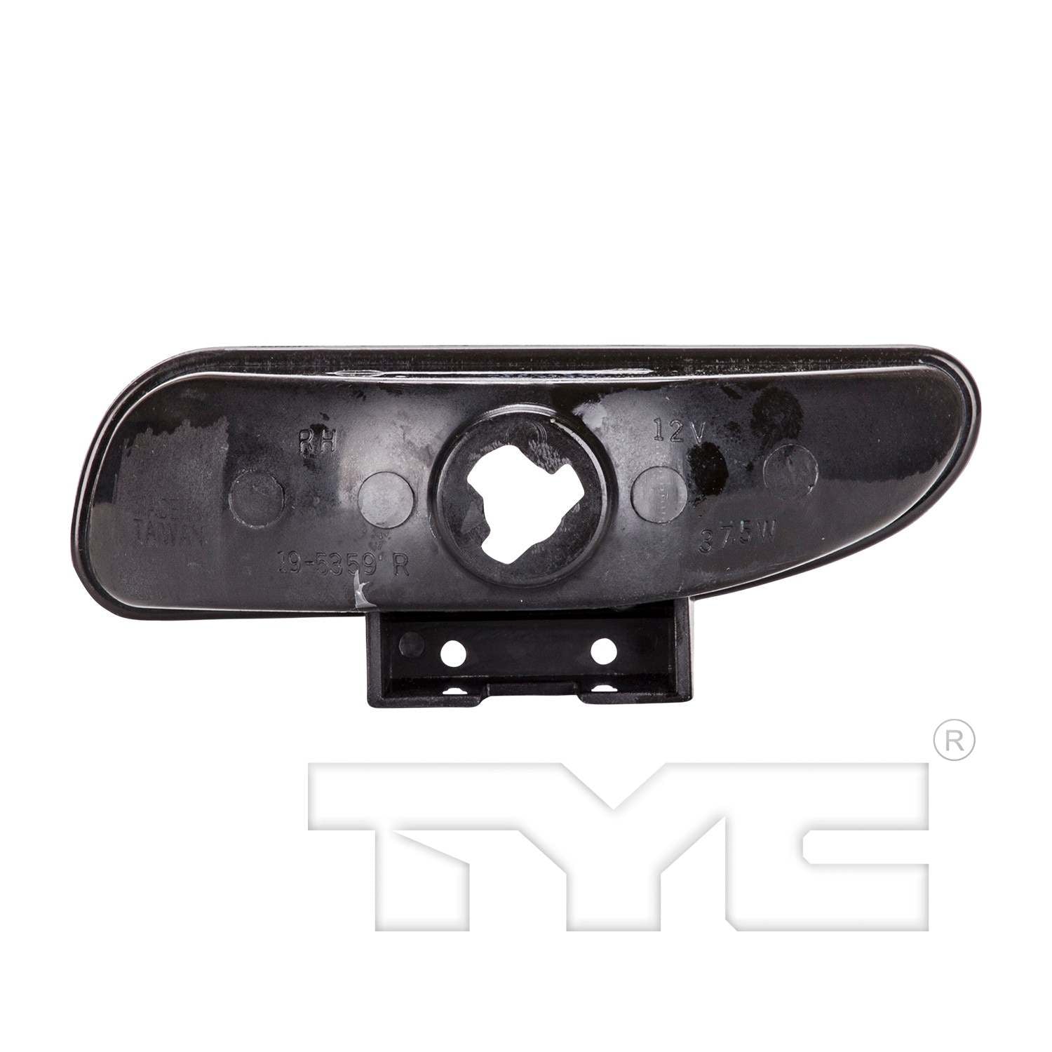 Back View of Right Fog Light Lens / Housing TYC 19-5359-01