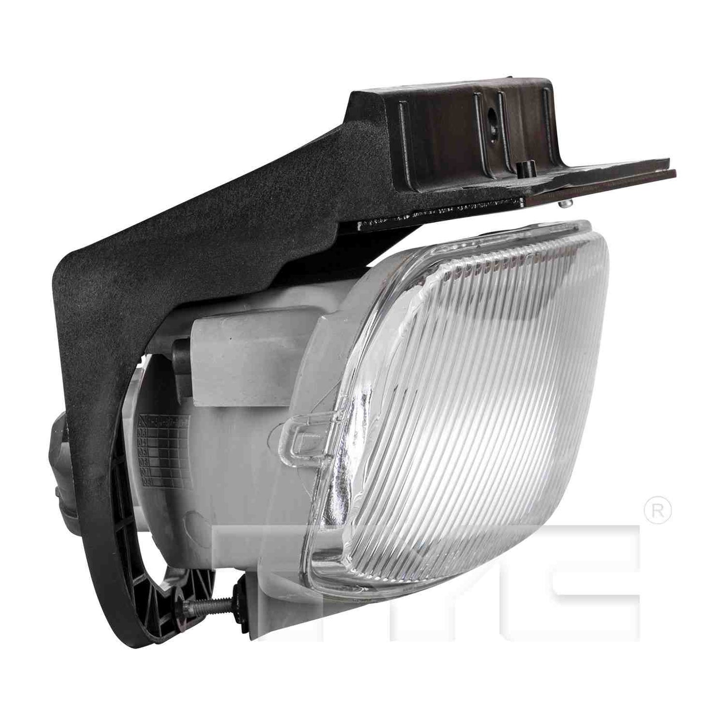 Side View of Right Fog Light Assembly TYC 19-5591-00