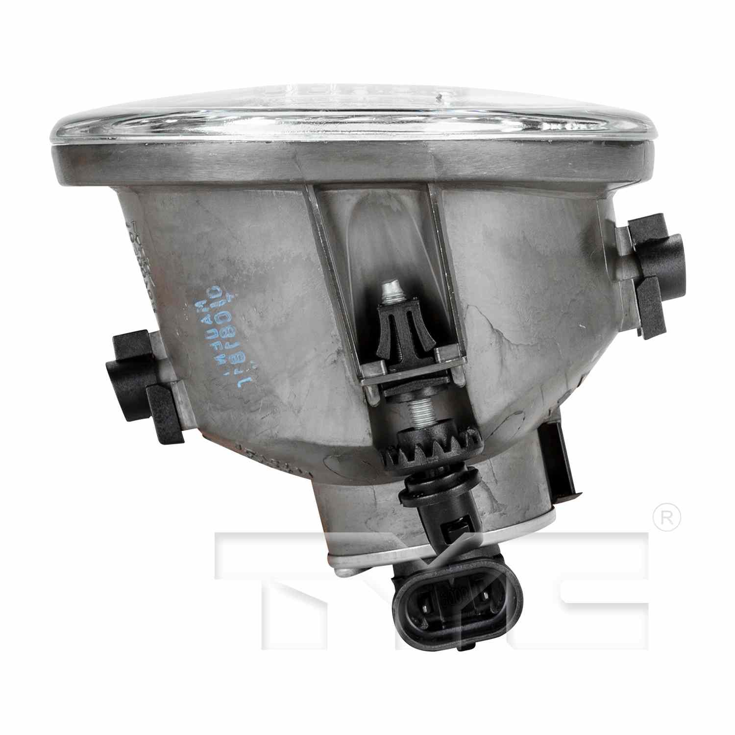 Bottom View of Left Fog Light Assembly TYC 19-5674-00